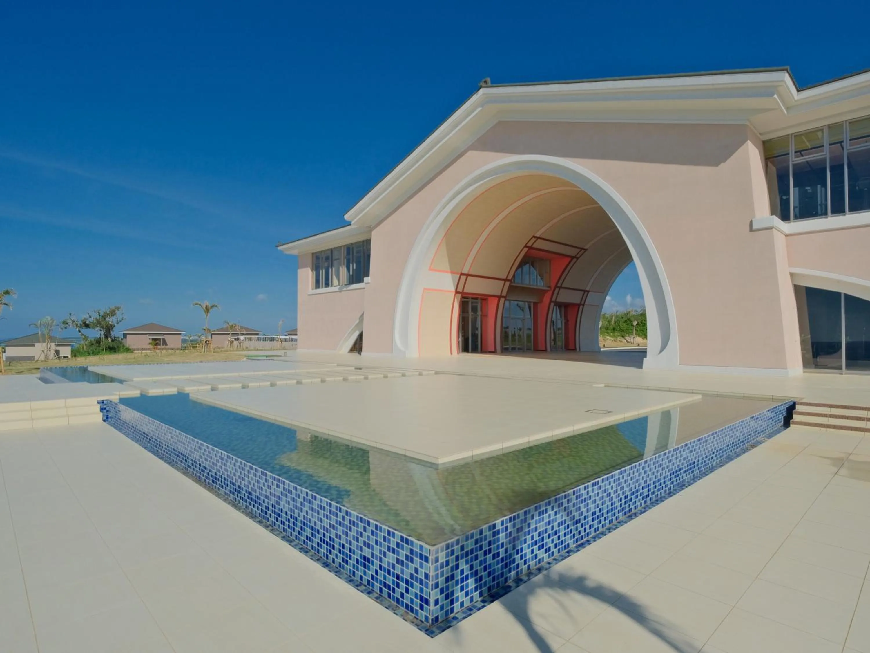 Facade/entrance in Miyakojima Kurima Resort Seawood Hotel