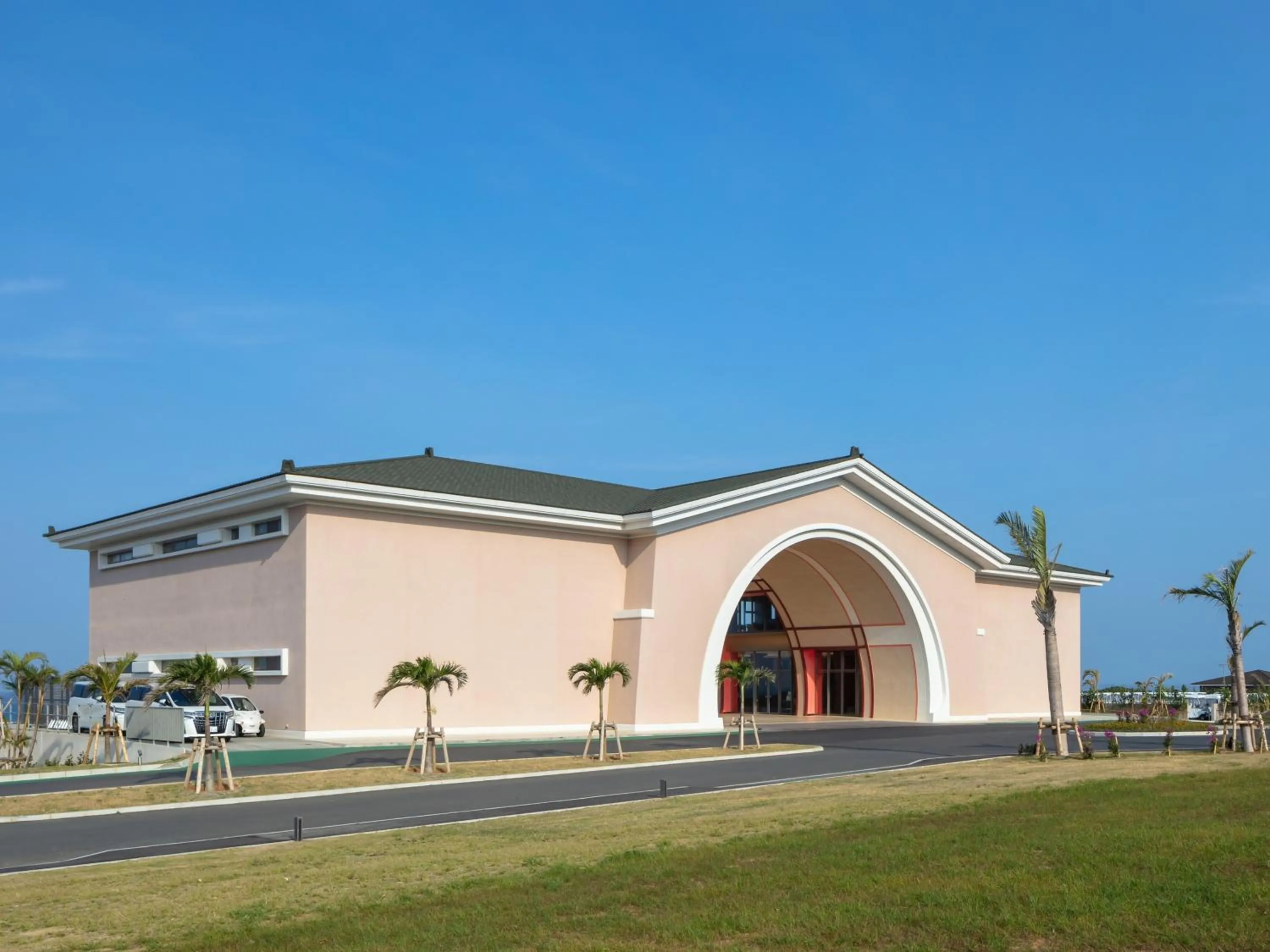 Facade/entrance in Miyakojima Kurima Resort Seawood Hotel