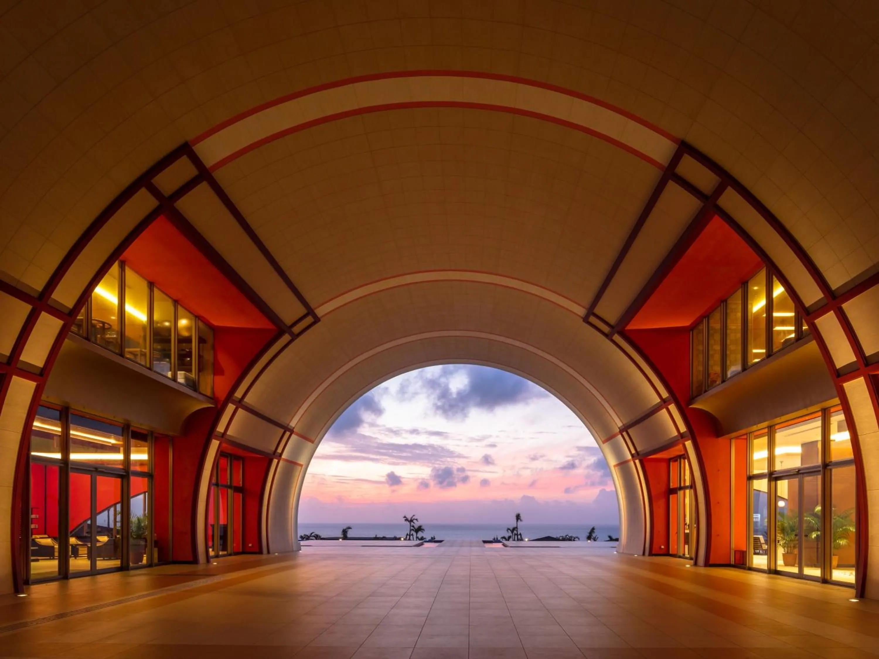Facade/entrance in Miyakojima Kurima Resort Seawood Hotel