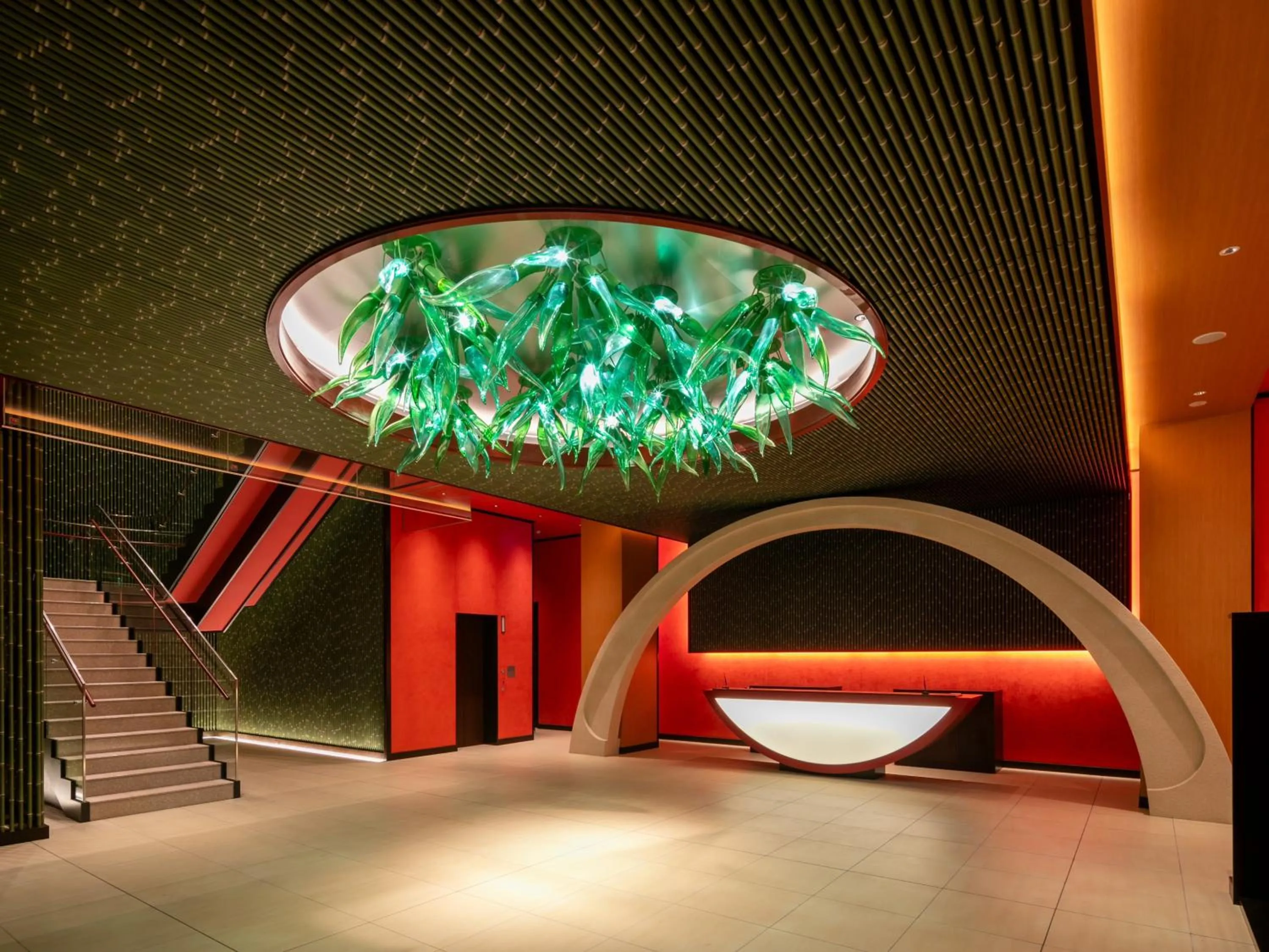 Lobby or reception in Miyakojima Kurima Resort Seawood Hotel