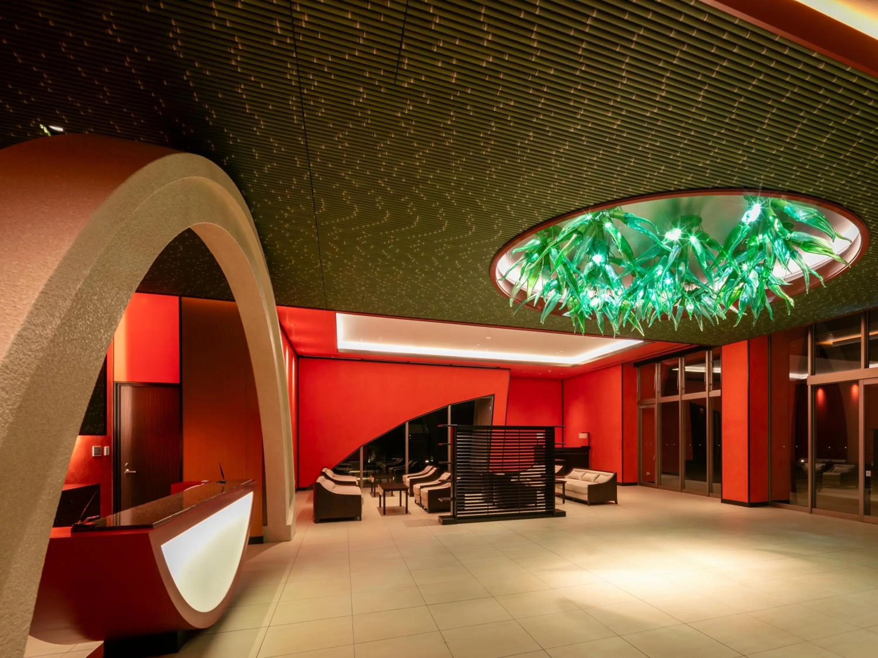 Lobby or reception in Miyakojima Kurima Resort Seawood Hotel