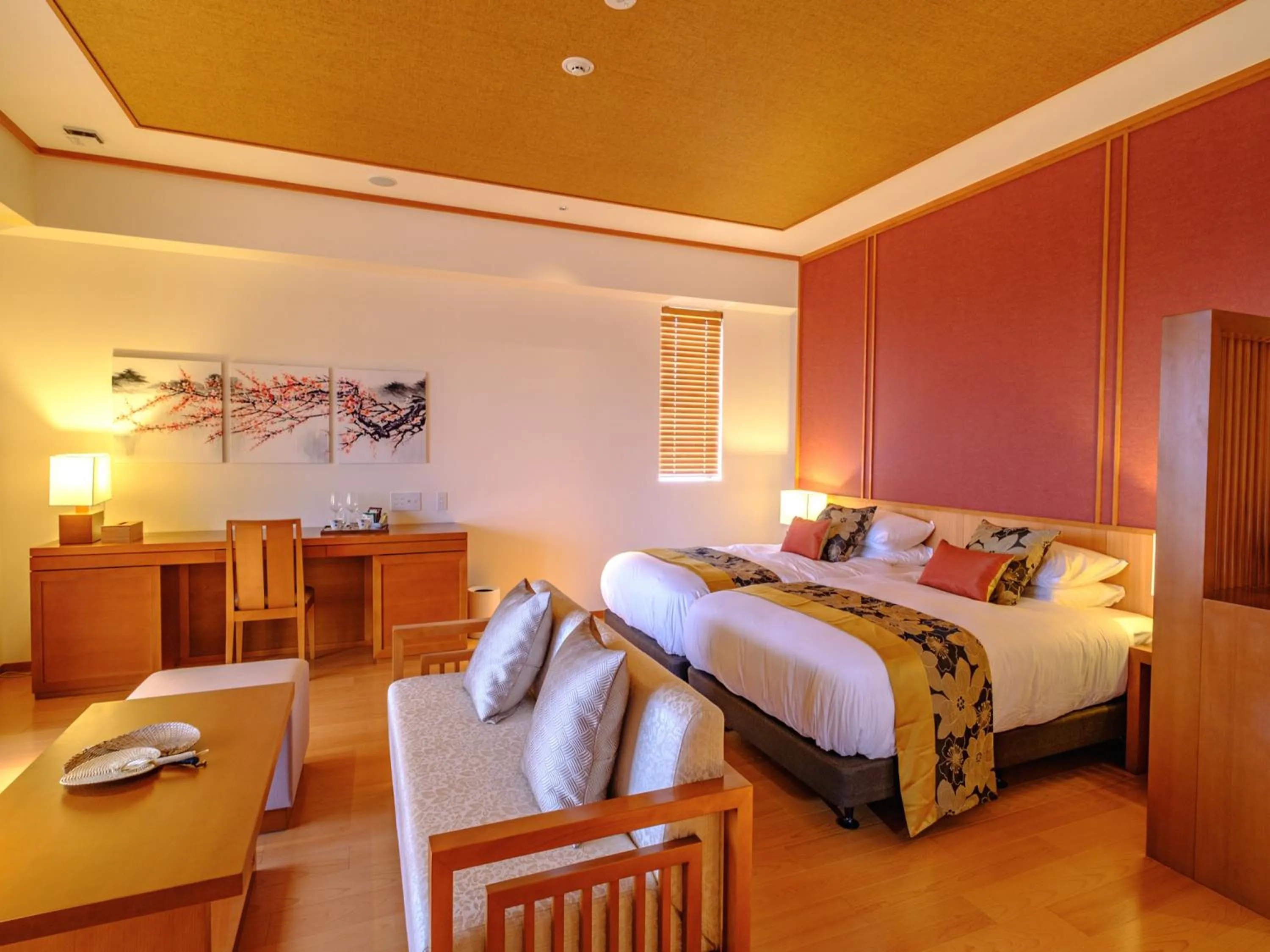 Photo of the whole room, Bed in Miyakojima Kurima Resort Seawood Hotel