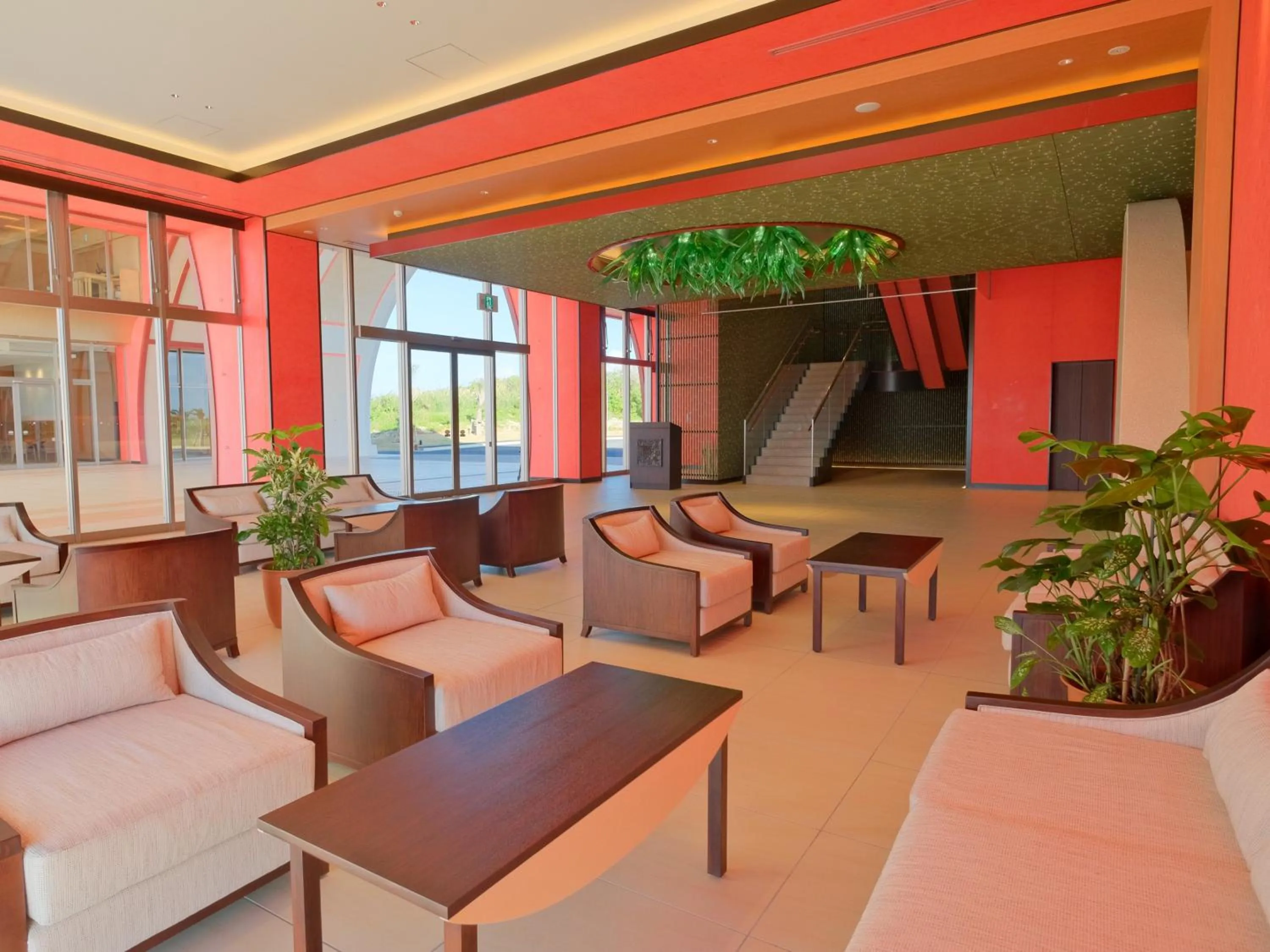 Lobby or reception in Miyakojima Kurima Resort Seawood Hotel