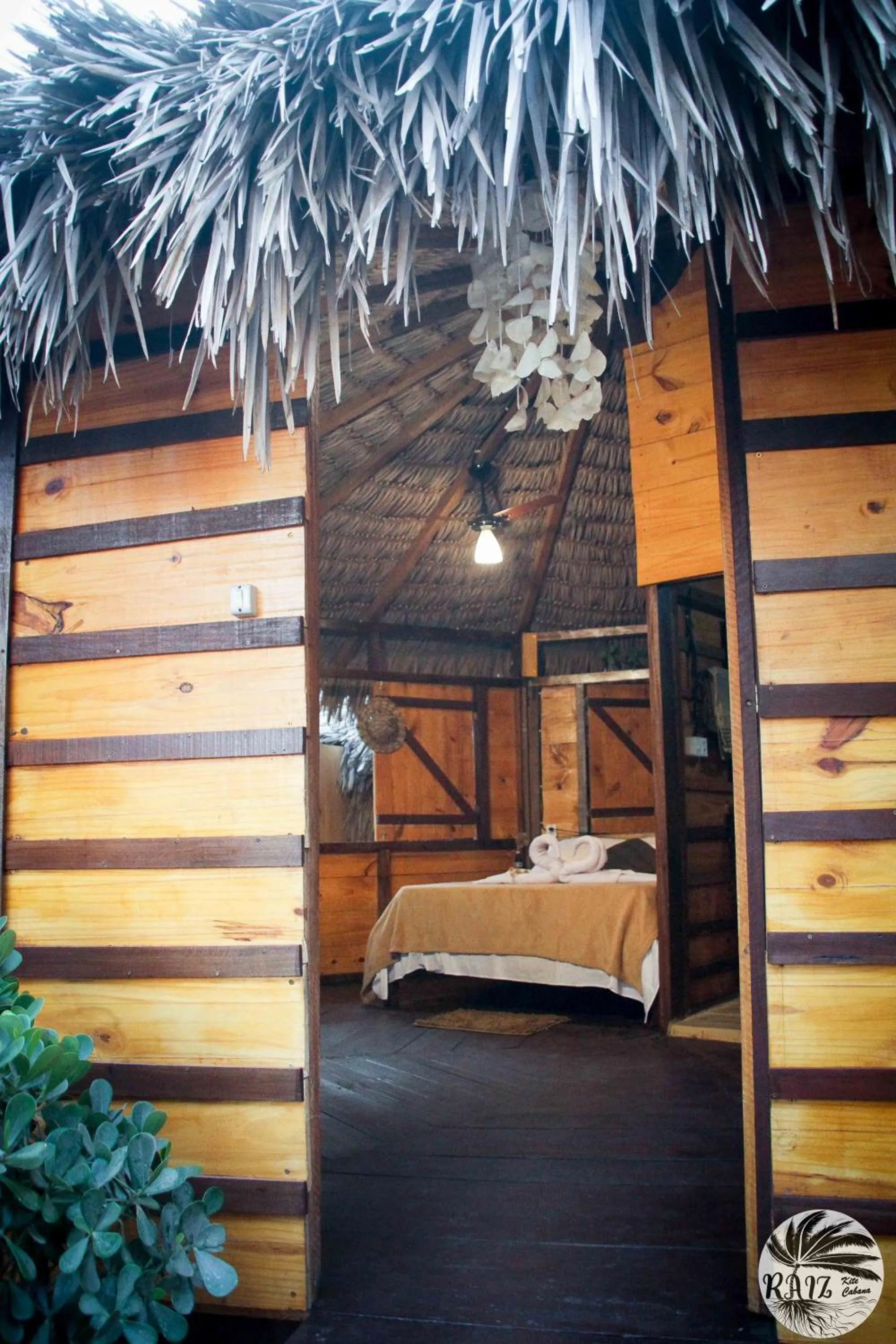 Bed in Raiz Kite Cabana