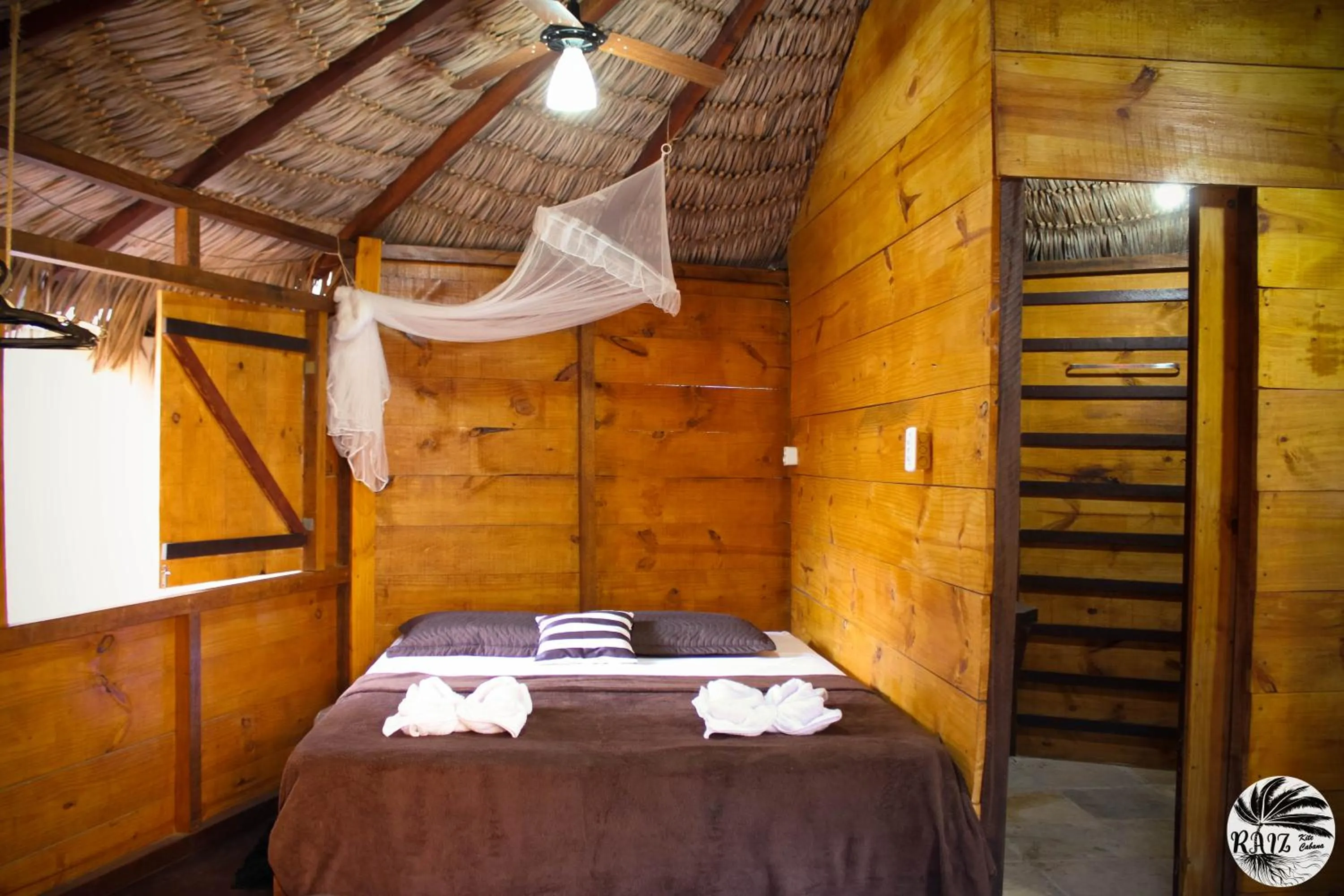 Bed in Raiz Kite Cabana
