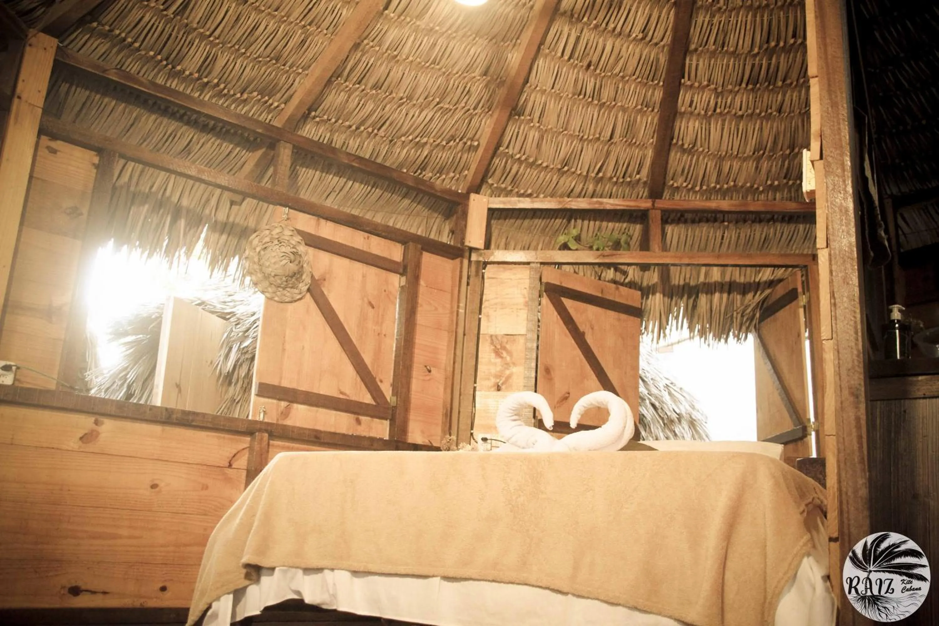 Bed in Raiz Kite Cabana