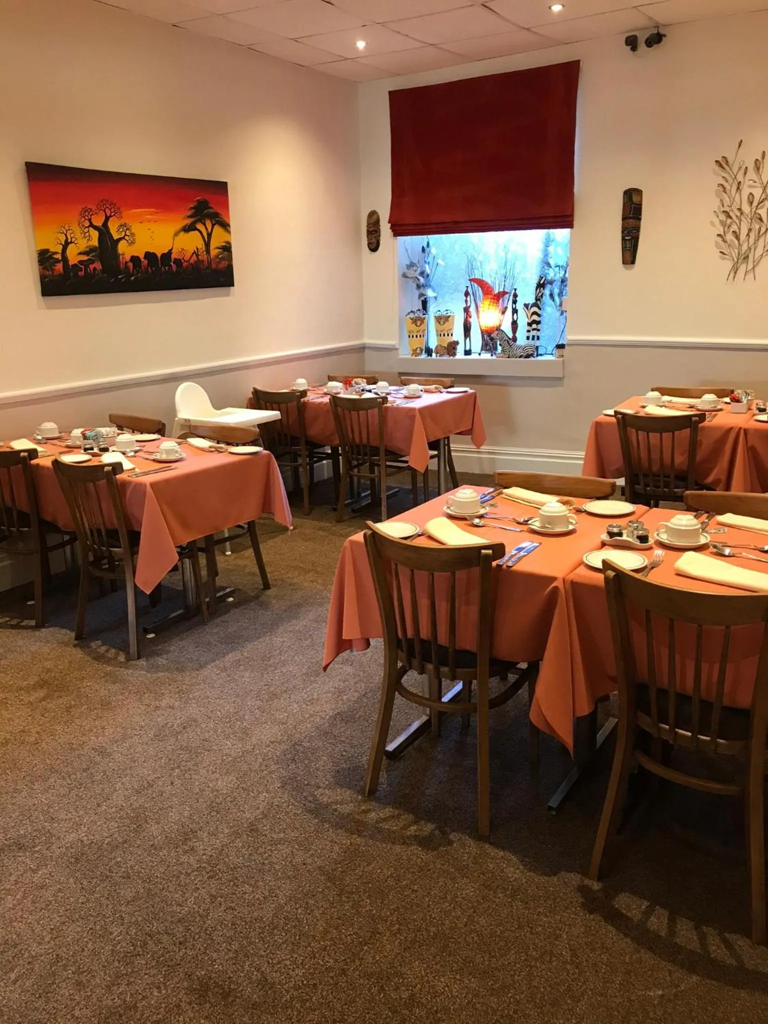 Dining area in The Strathdon