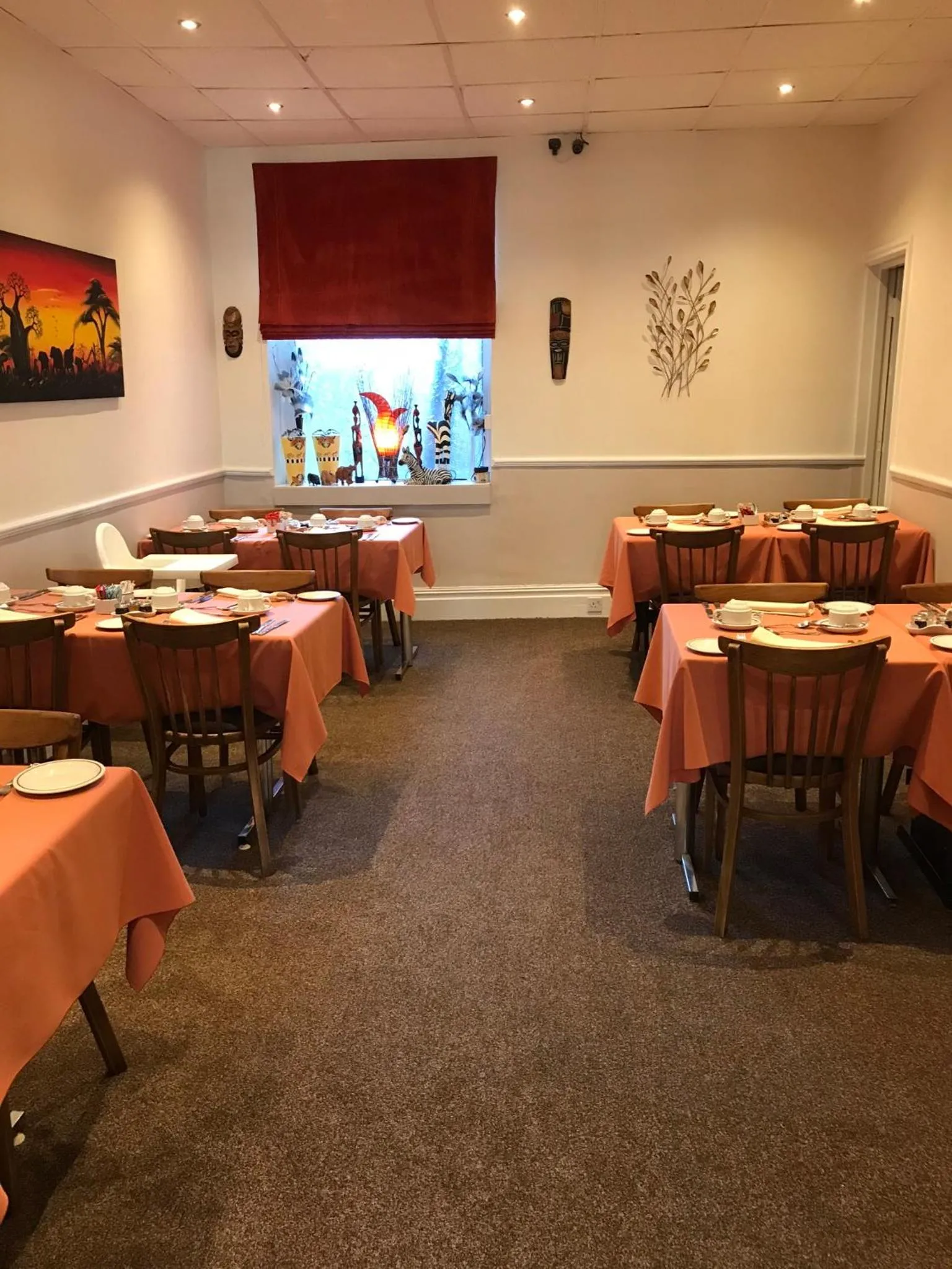 Dining area in The Strathdon