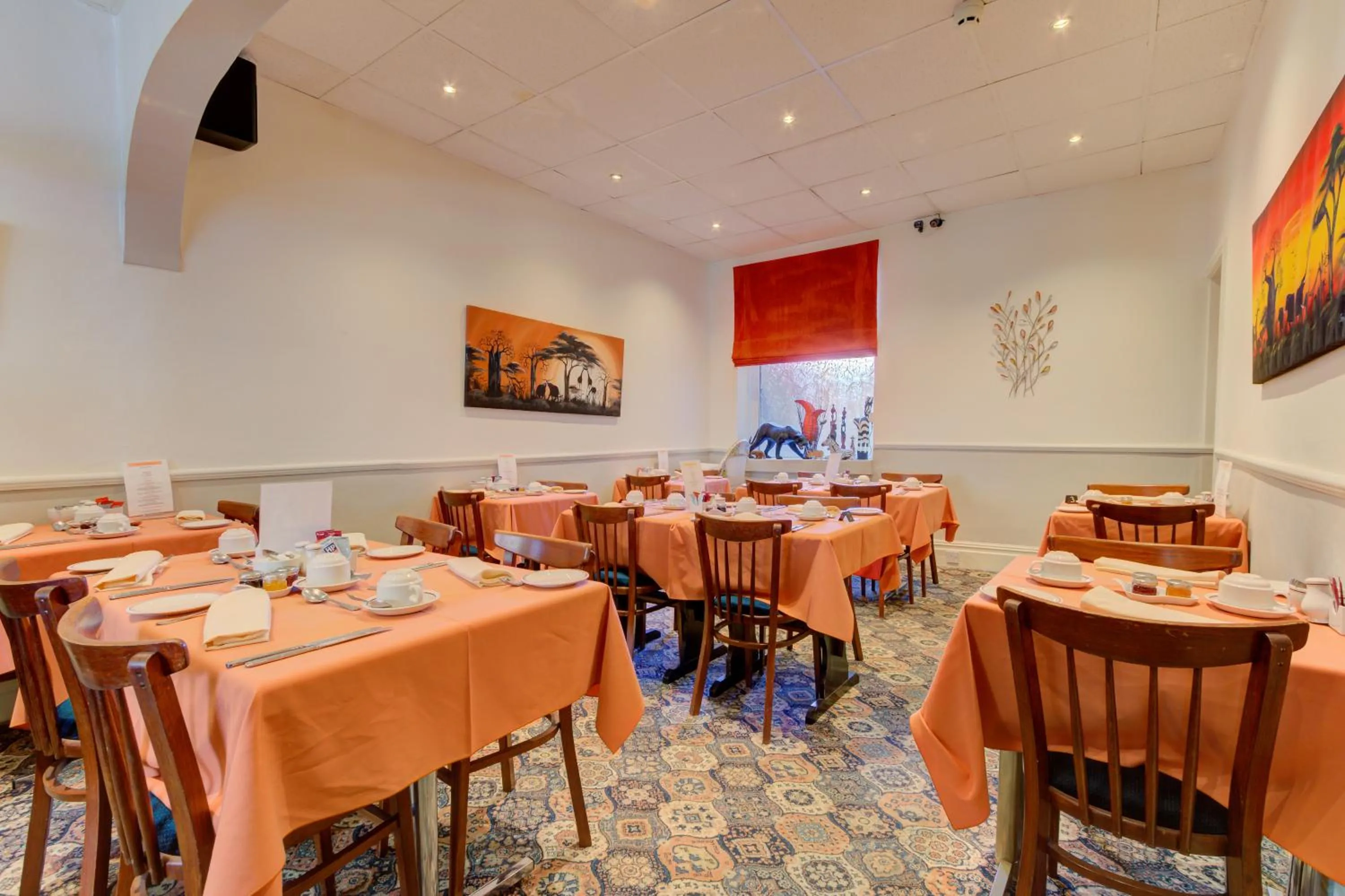 Dining area in The Strathdon