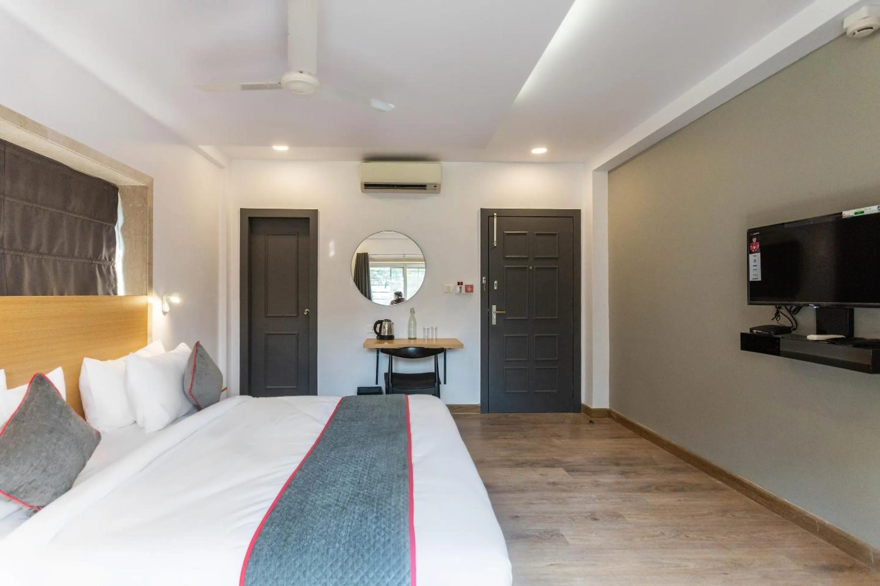 Bedroom, Bed in Super Townhouse Habitat New Town Rooms & Party Spaces