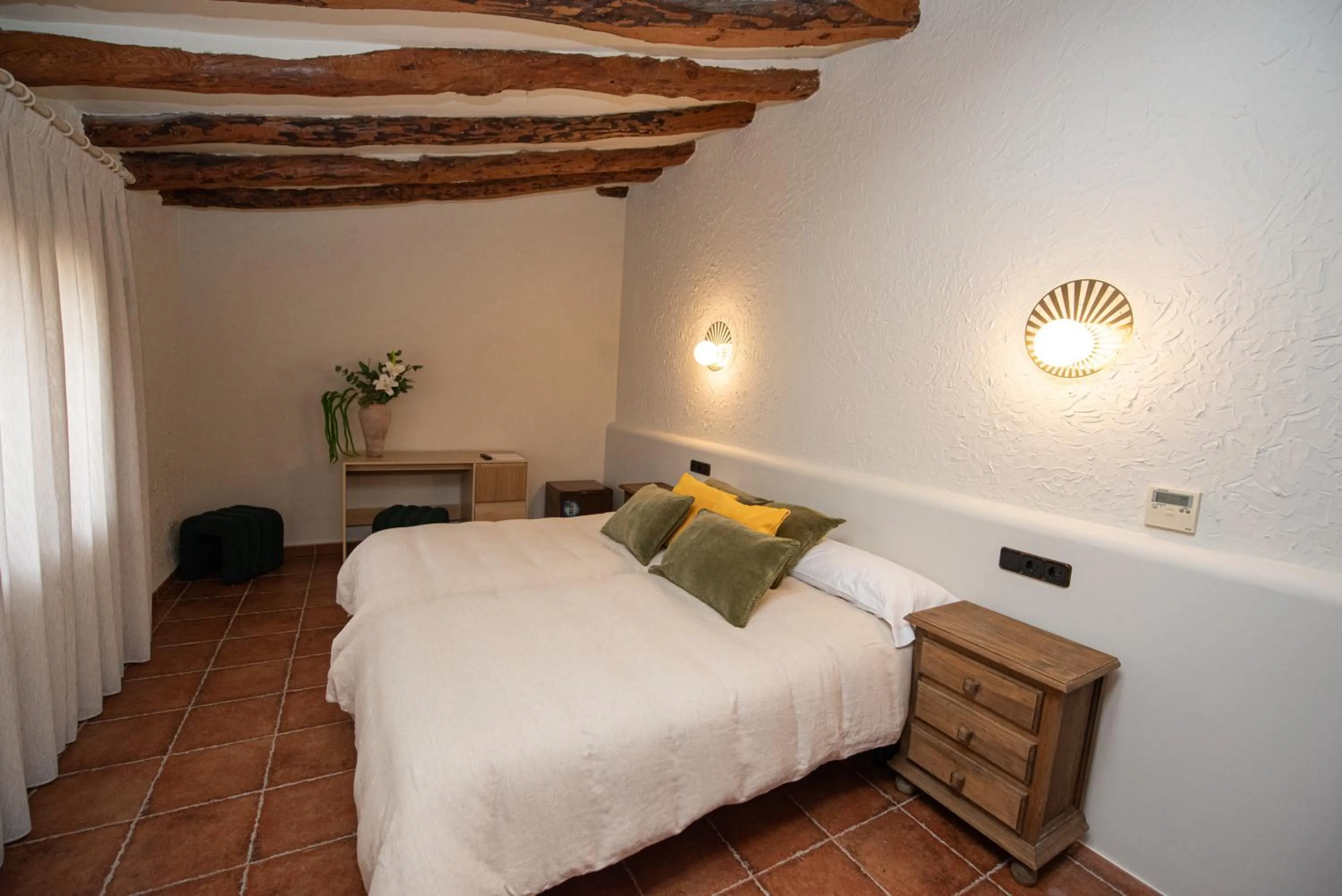 Bed in Hotel Caseta Nova