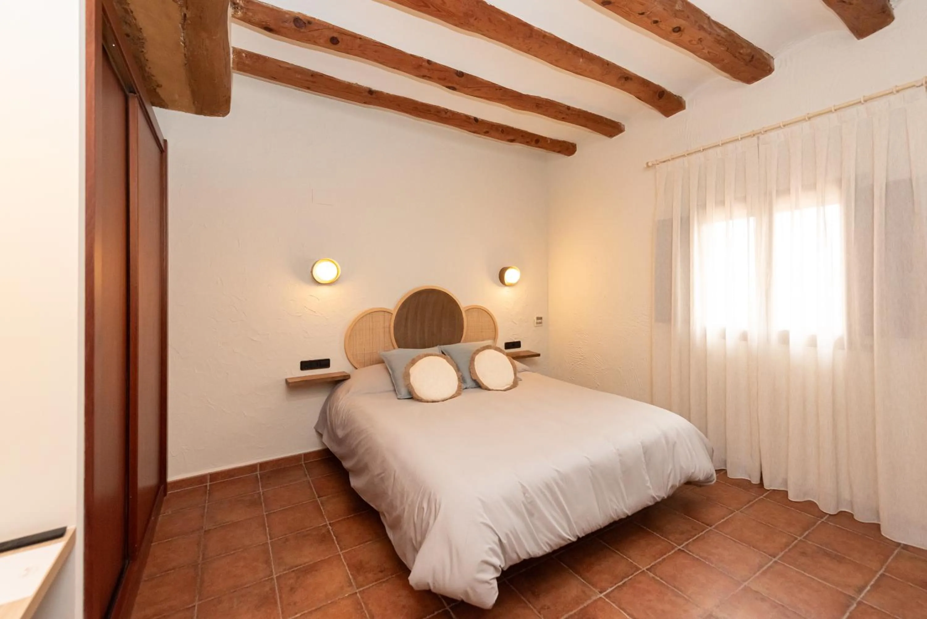 Bed in Hotel Caseta Nova