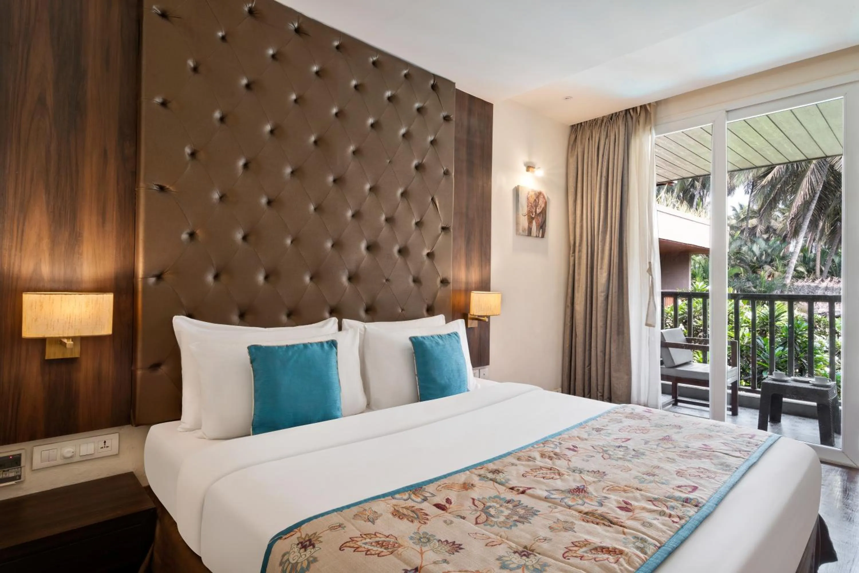 Bed in Riva Beach Resort