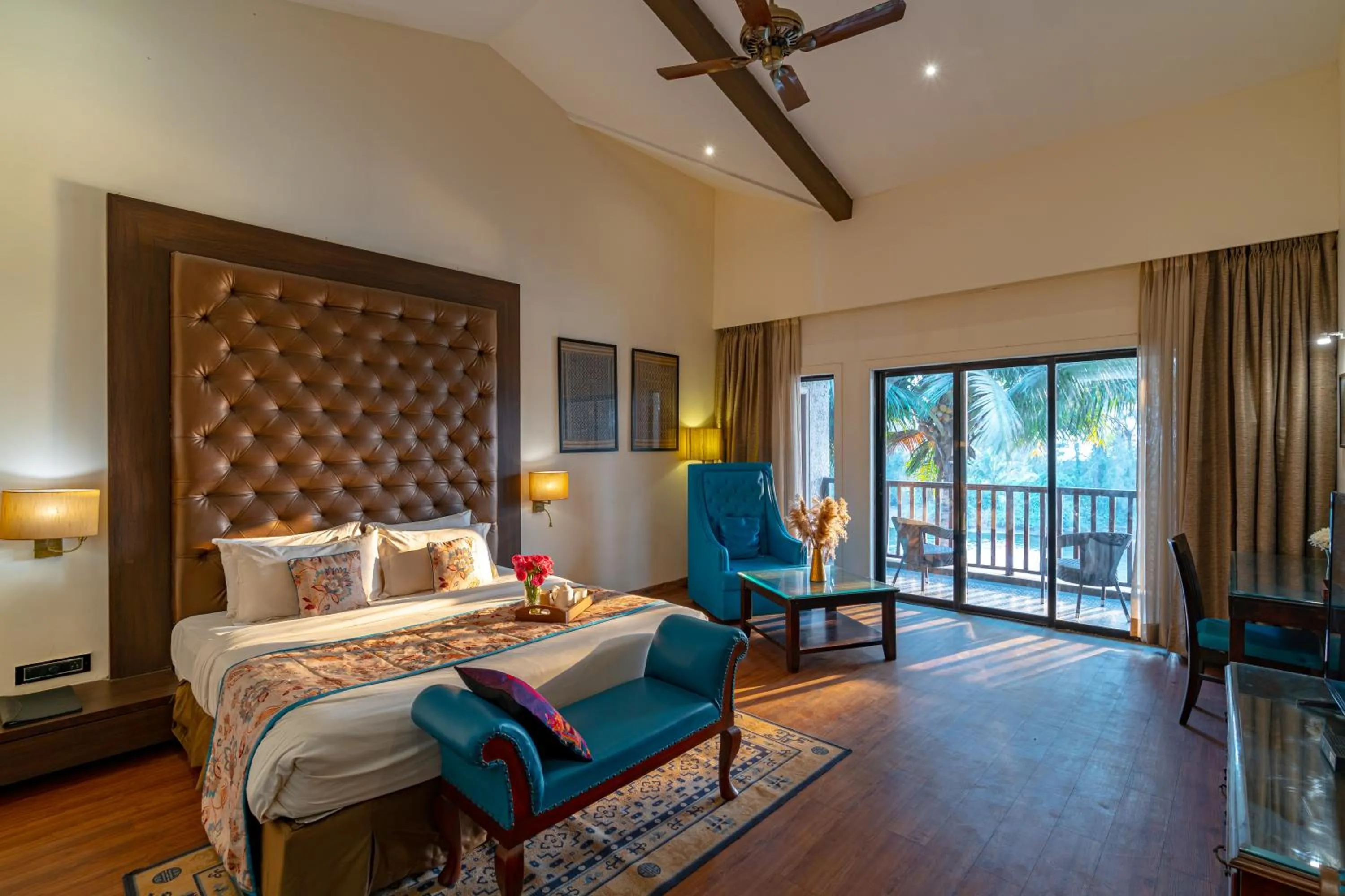 Bed in Riva Beach Resort