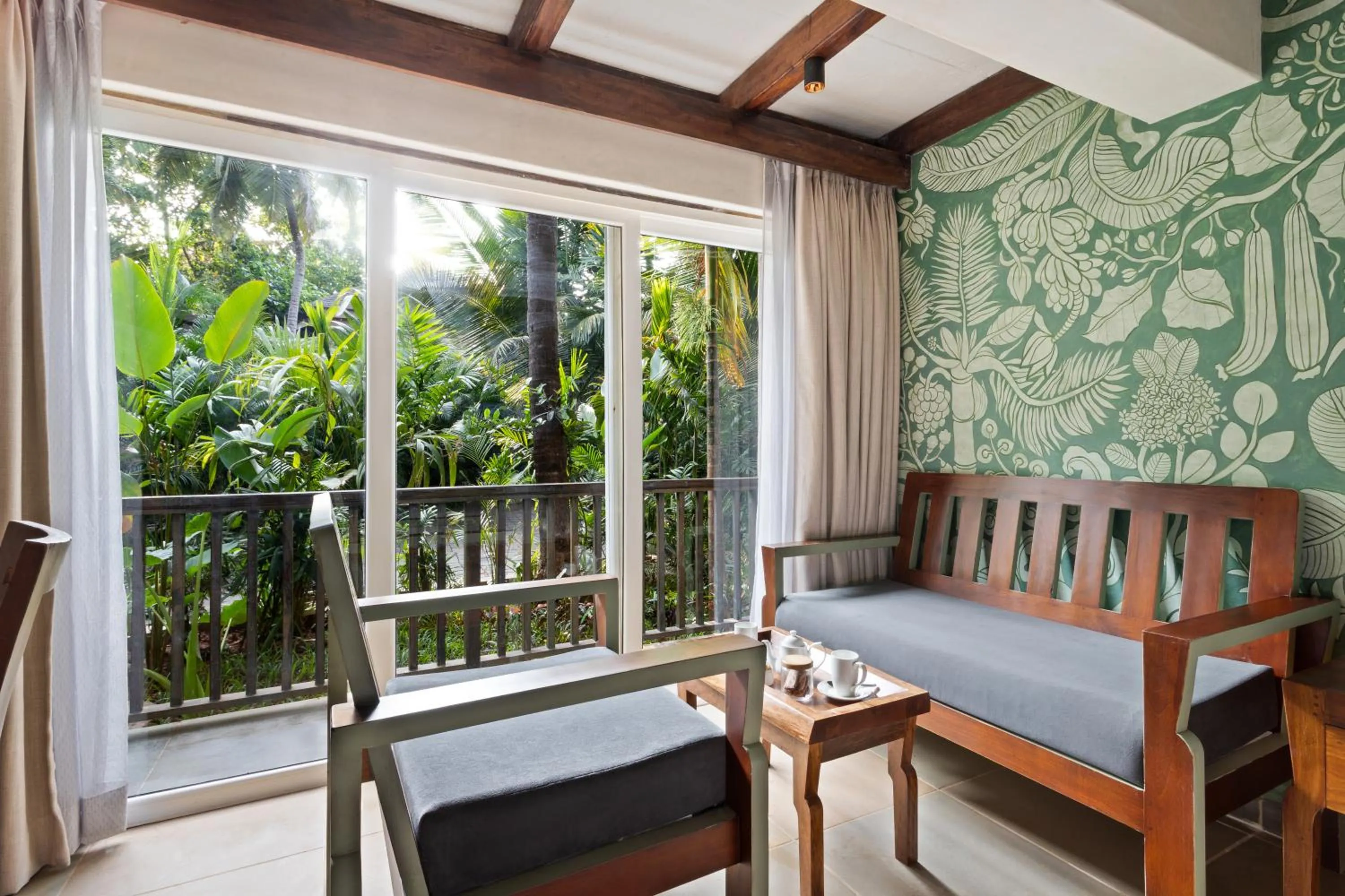 Seating area in Riva Beach Resort