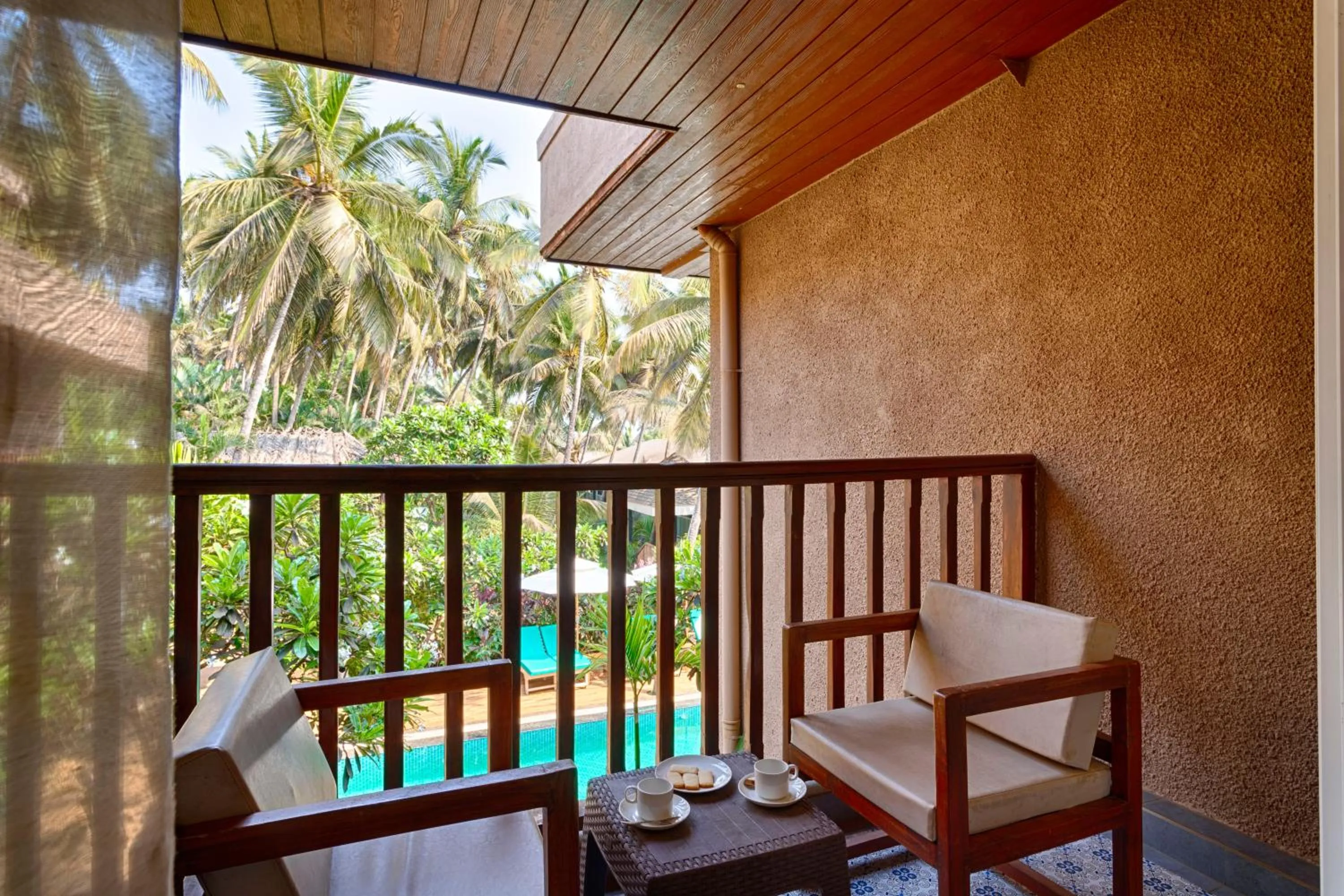 Pool view in Riva Beach Resort