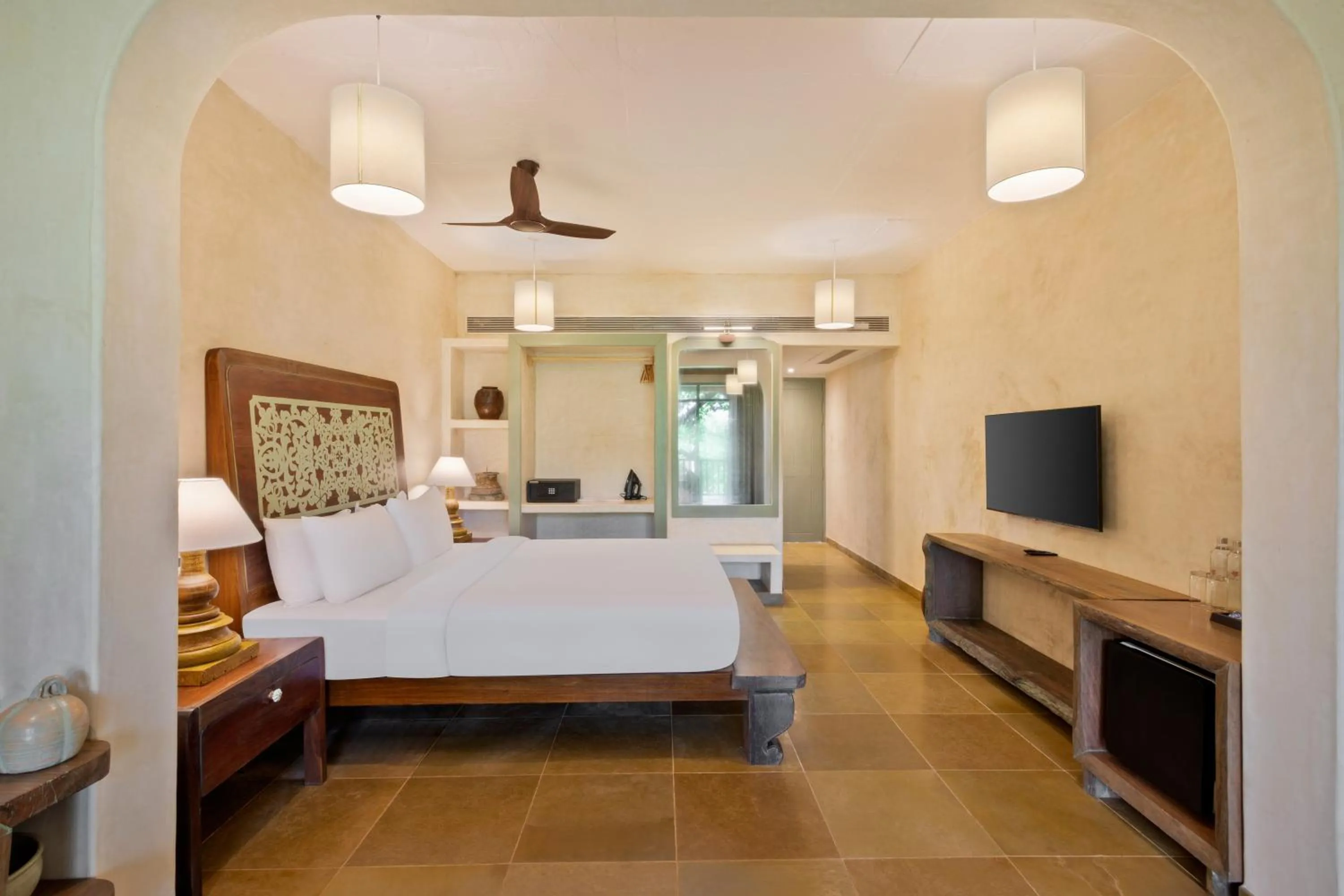 Bed in Riva Beach Resort