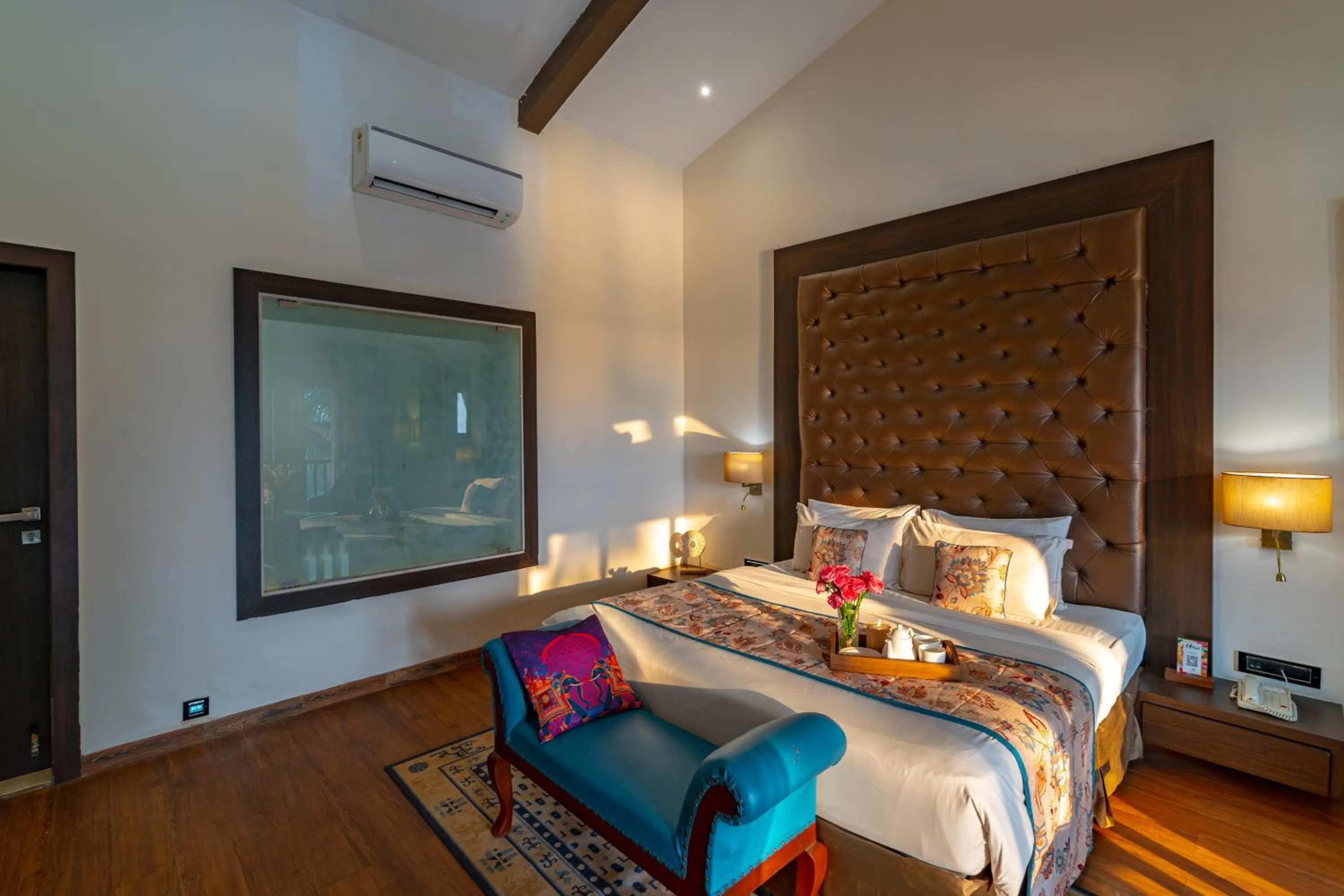 Bed in Riva Beach Resort