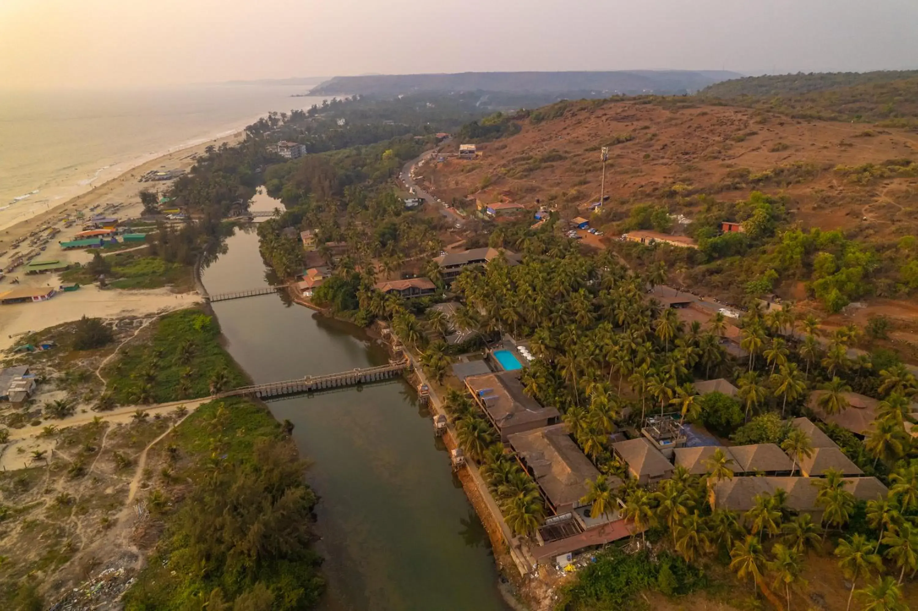 River view in Riva Beach Resort River view in Riva Beach Resort