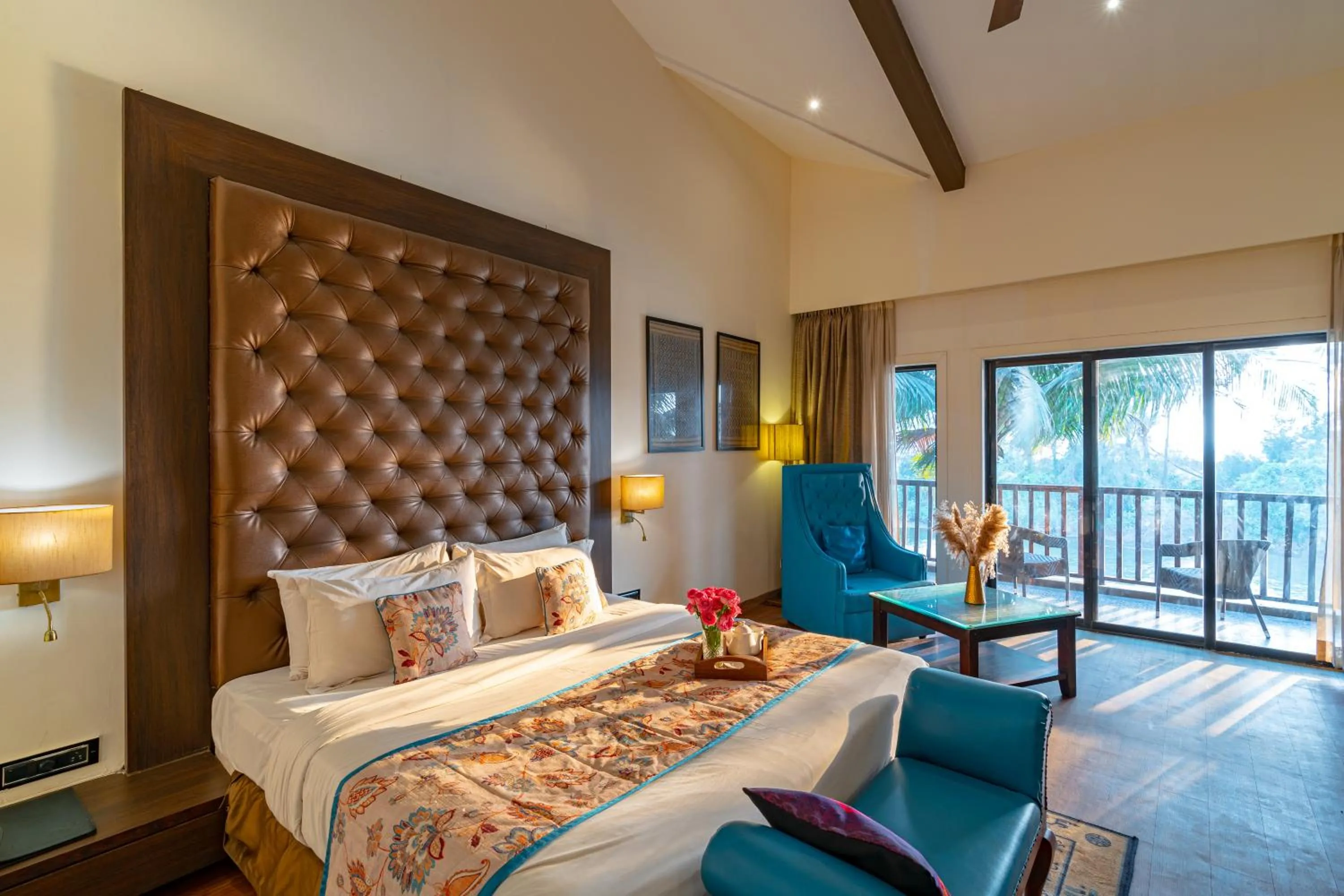 Bed in Riva Beach Resort