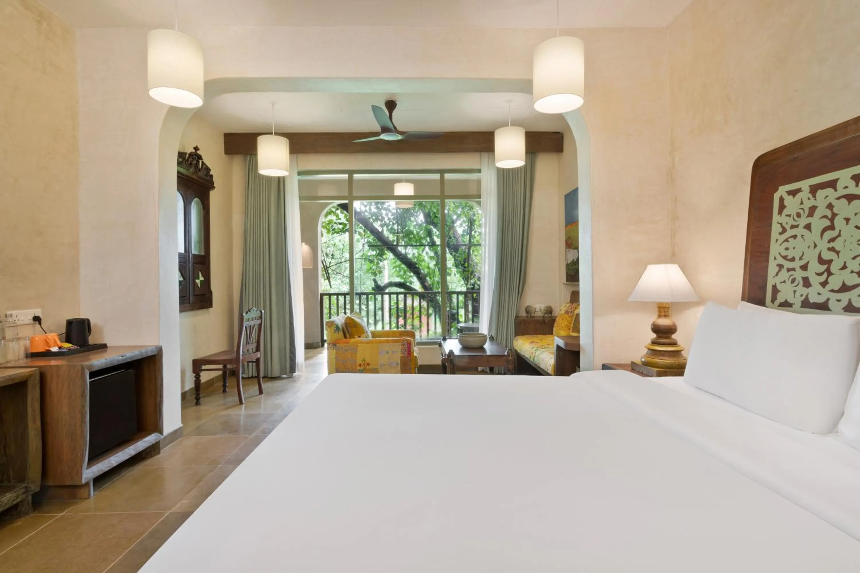 Bed in Riva Beach Resort