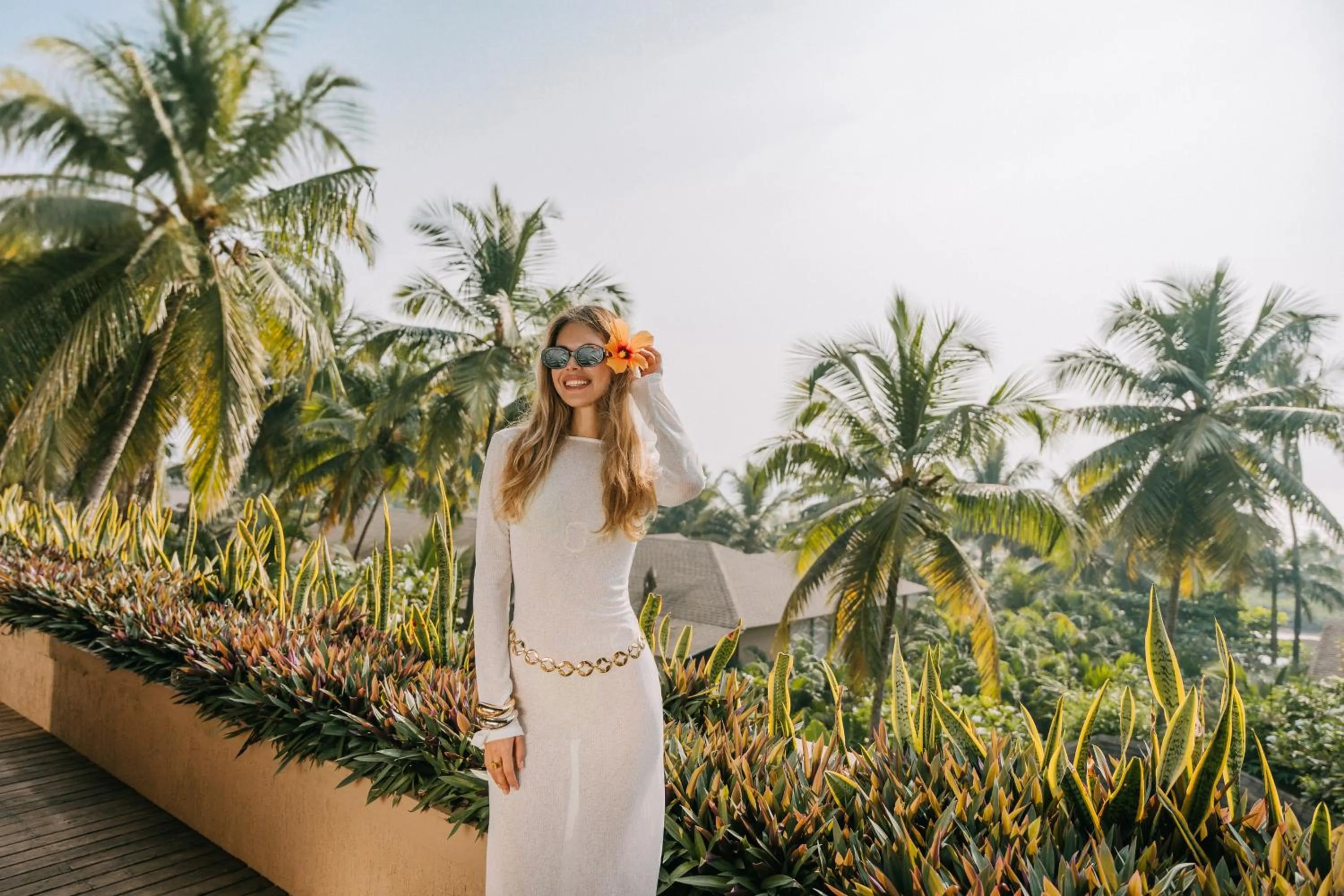 Garden view in Riva Beach Resort