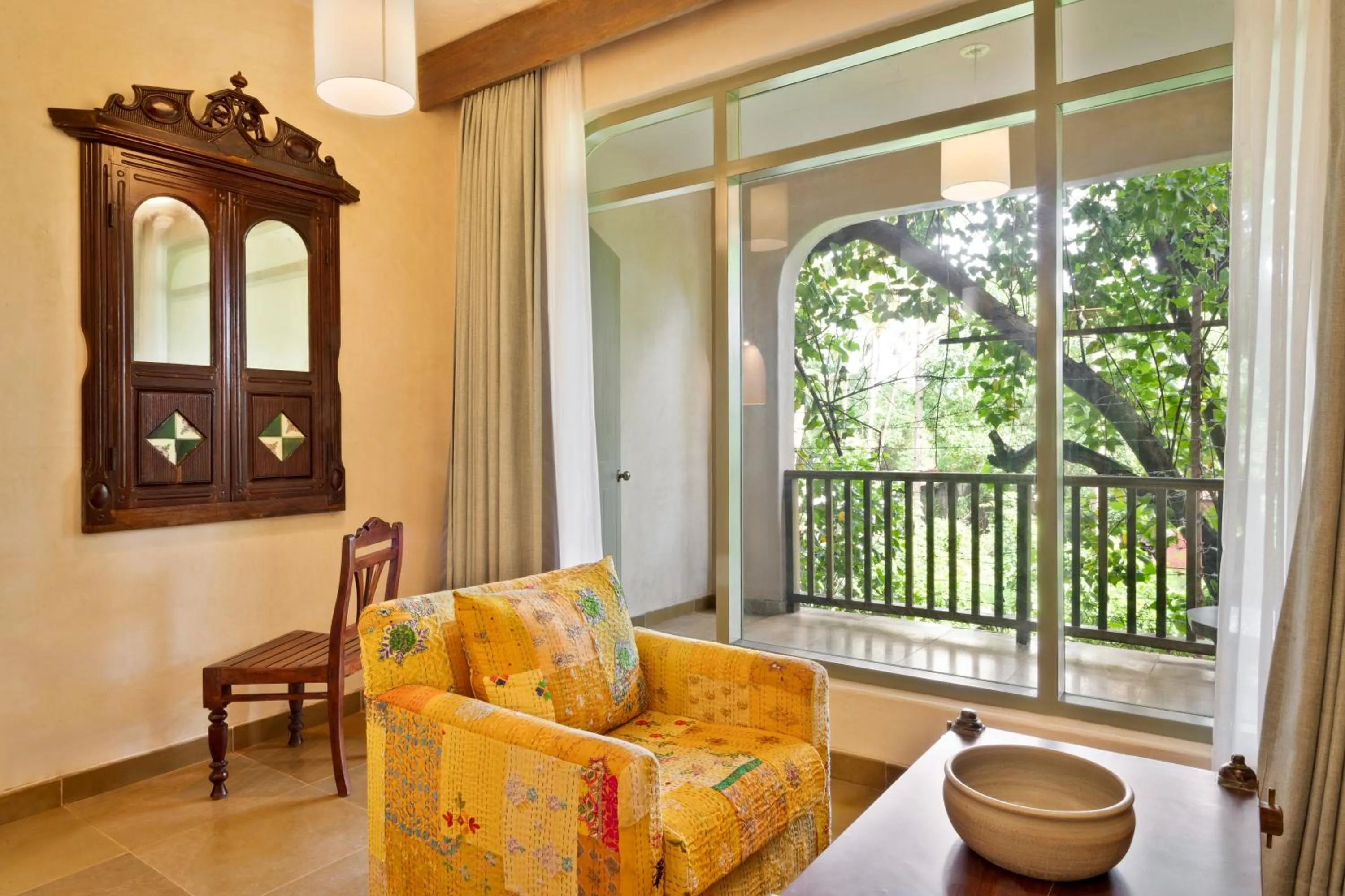 Seating area in Riva Beach Resort