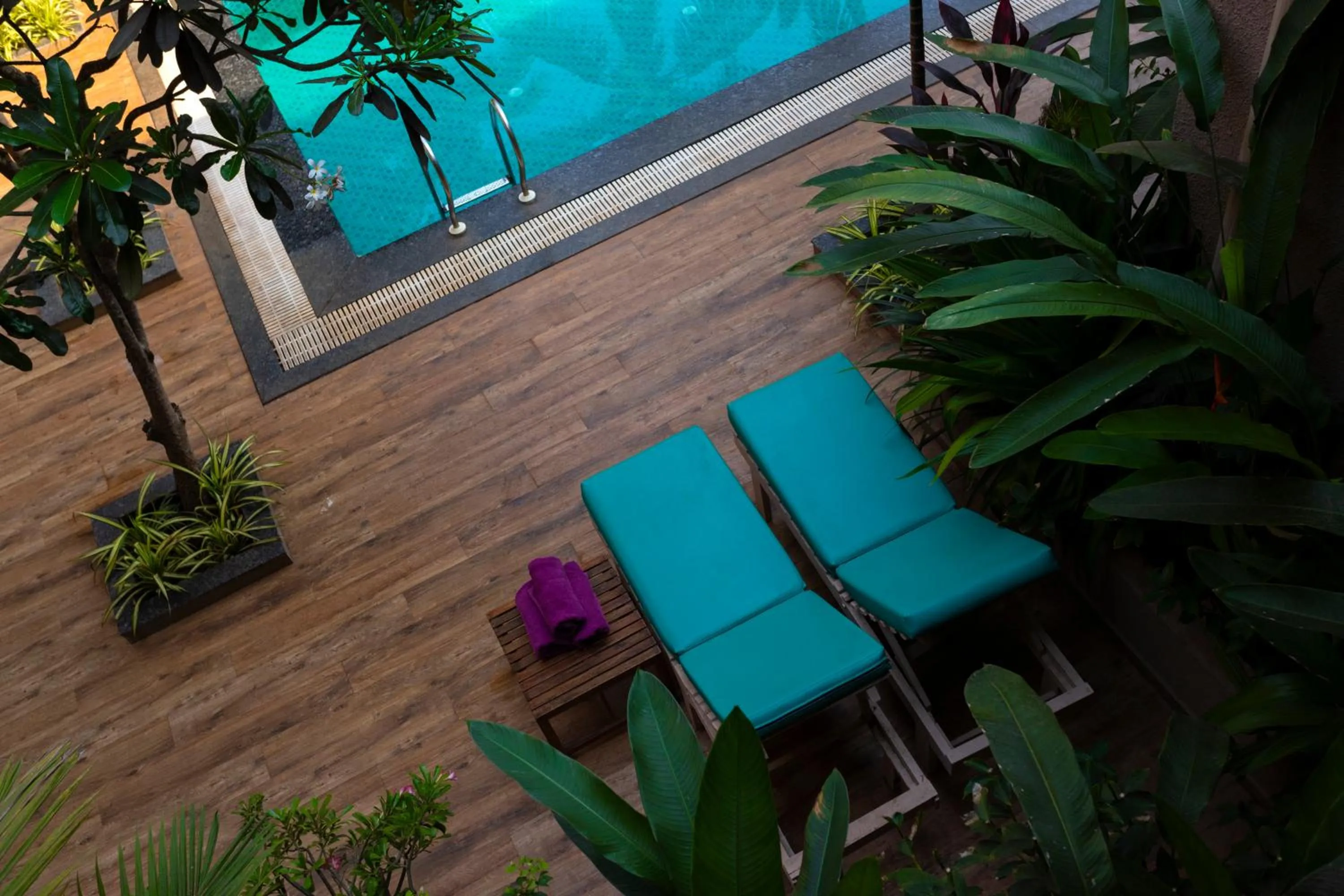 Patio in Riva Beach Resort