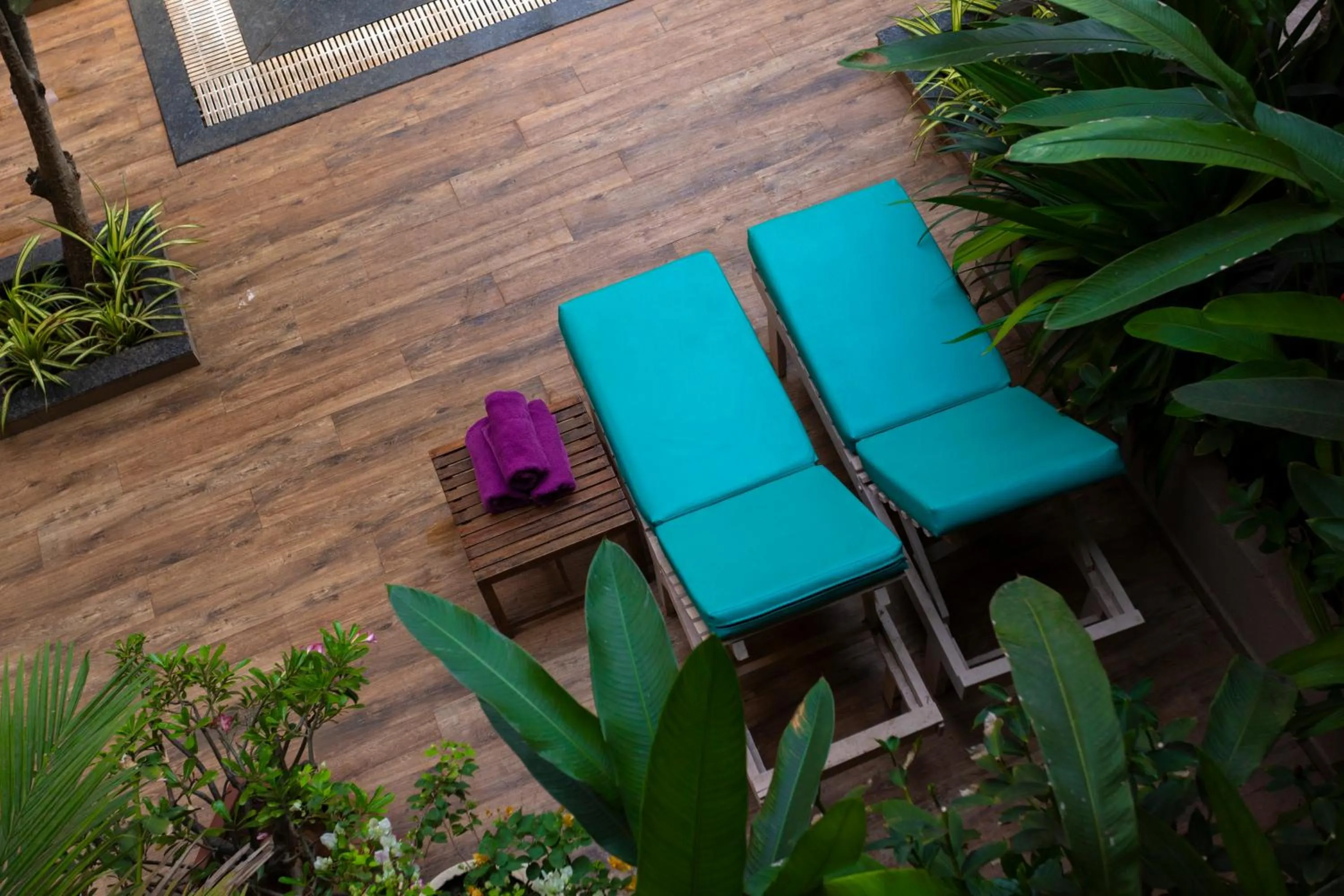 Patio in Riva Beach Resort