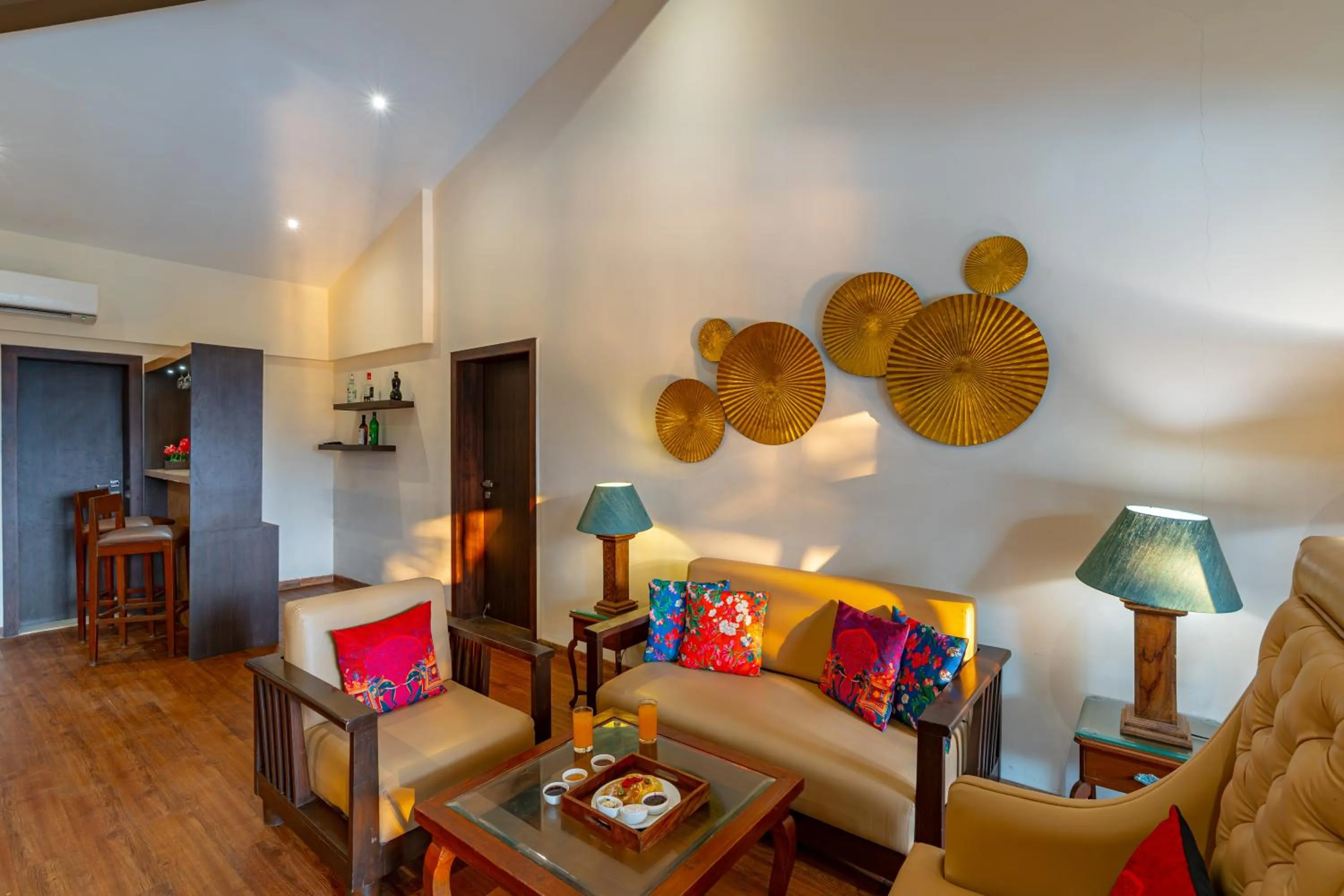 Seating area in Riva Beach Resort