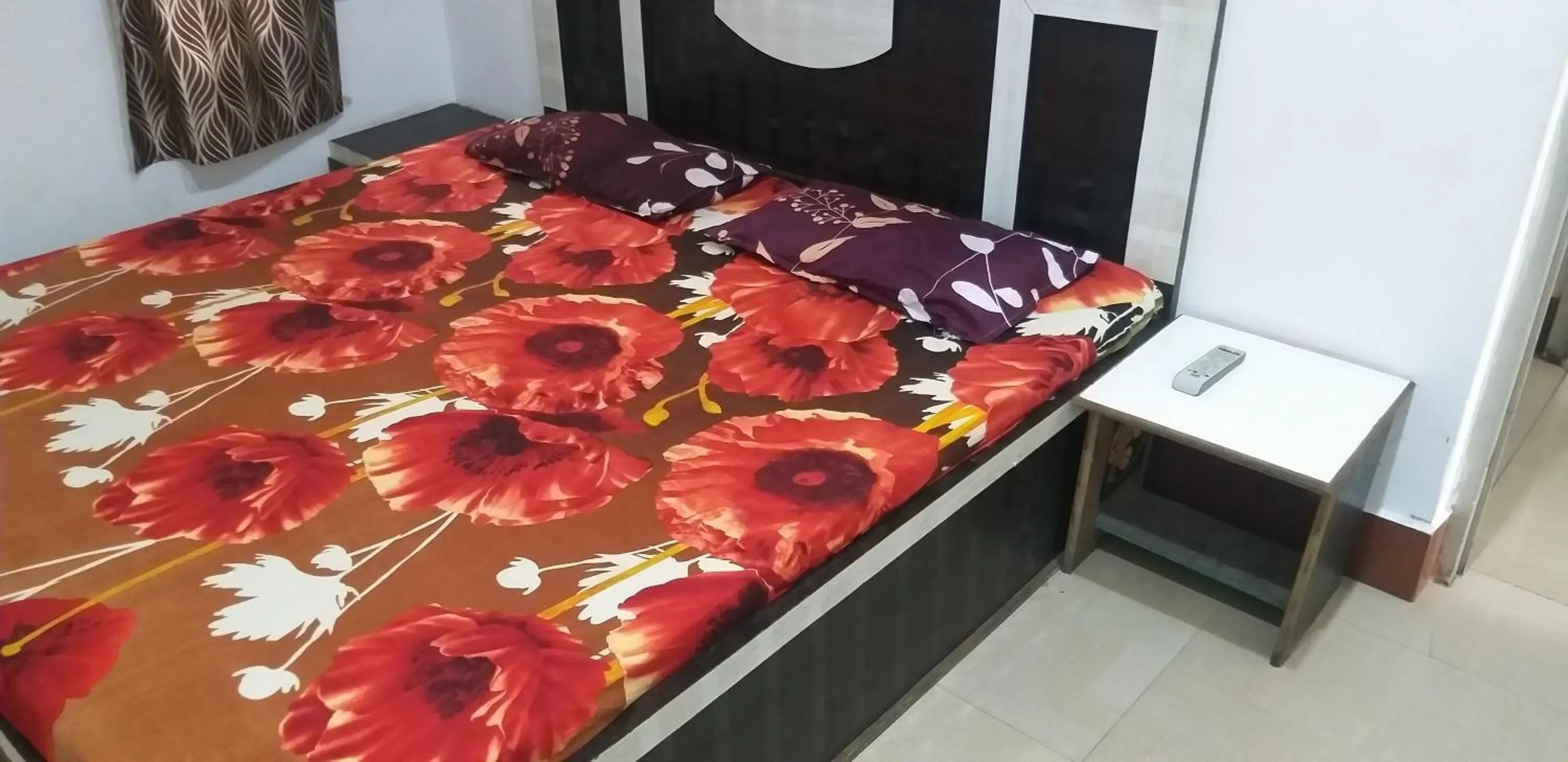 Bed in Sai Guest House
