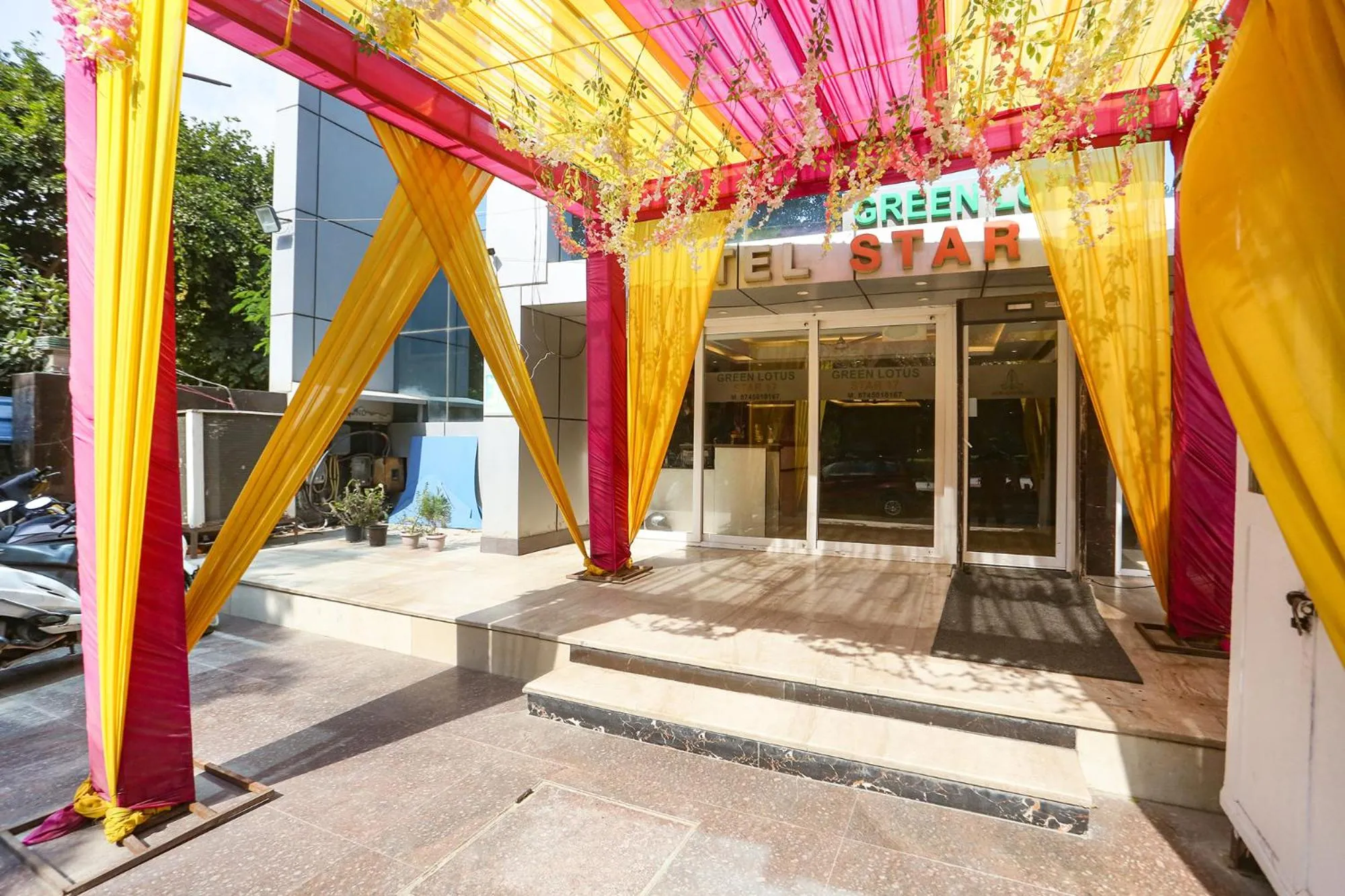 Property building in FabHotel Prime Star 17 - Nr Yashobhoomi Convention Centre
