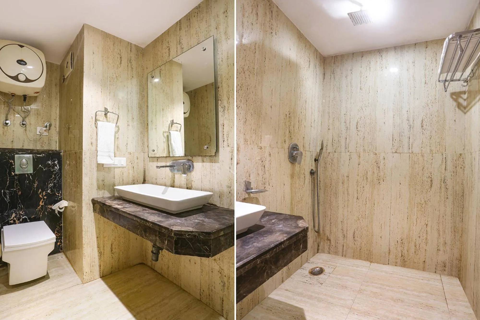 Shower in FabHotel Prime Star 17 - Nr Yashobhoomi Convention Centre