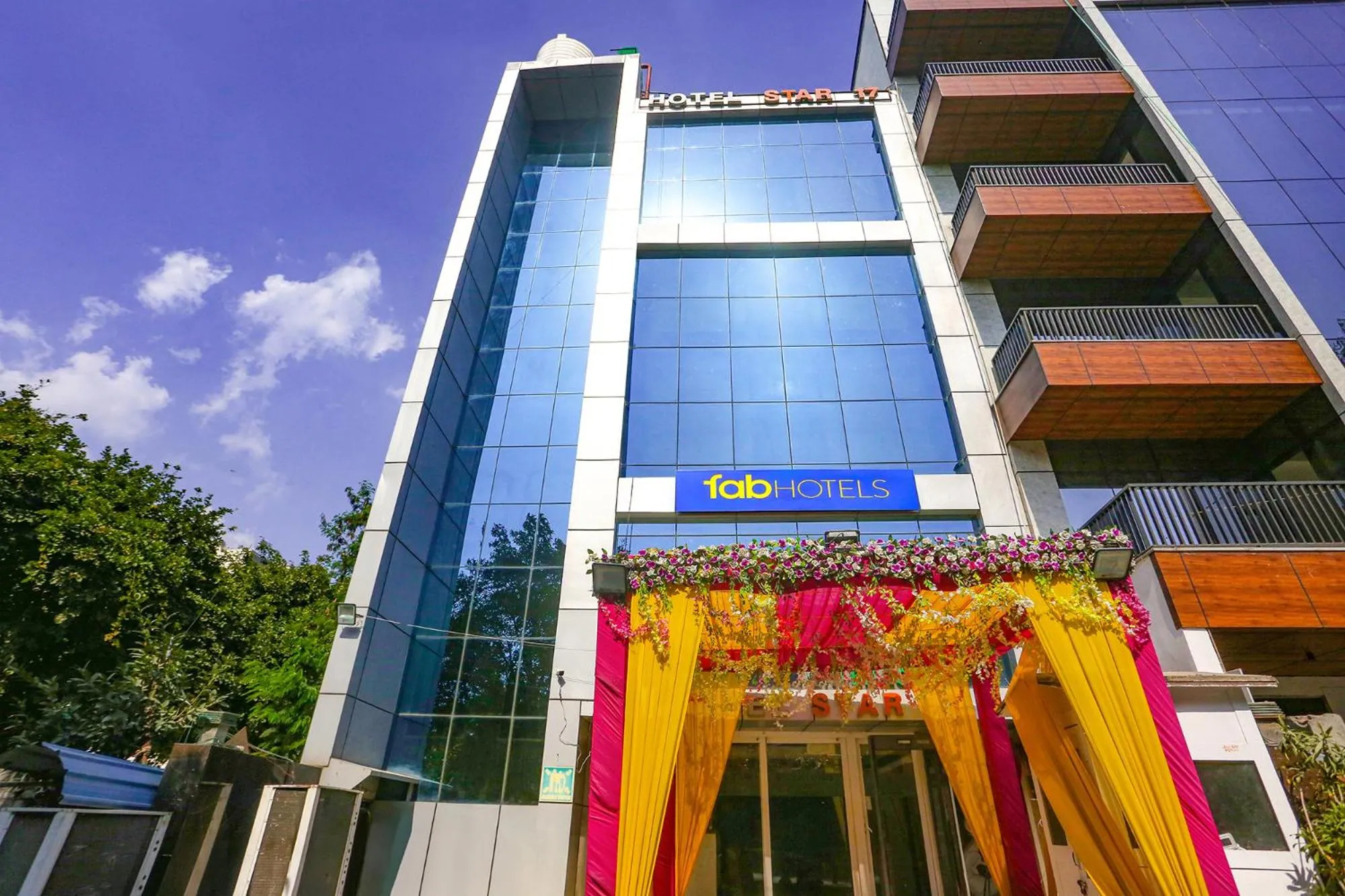 Property building in FabHotel Prime Star 17 - Nr Yashobhoomi Convention Centre
