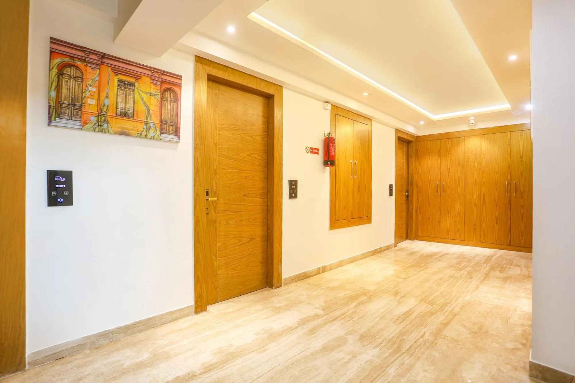Lobby or reception in FabHotel Prime Star 17 - Nr Yashobhoomi Convention Centre
