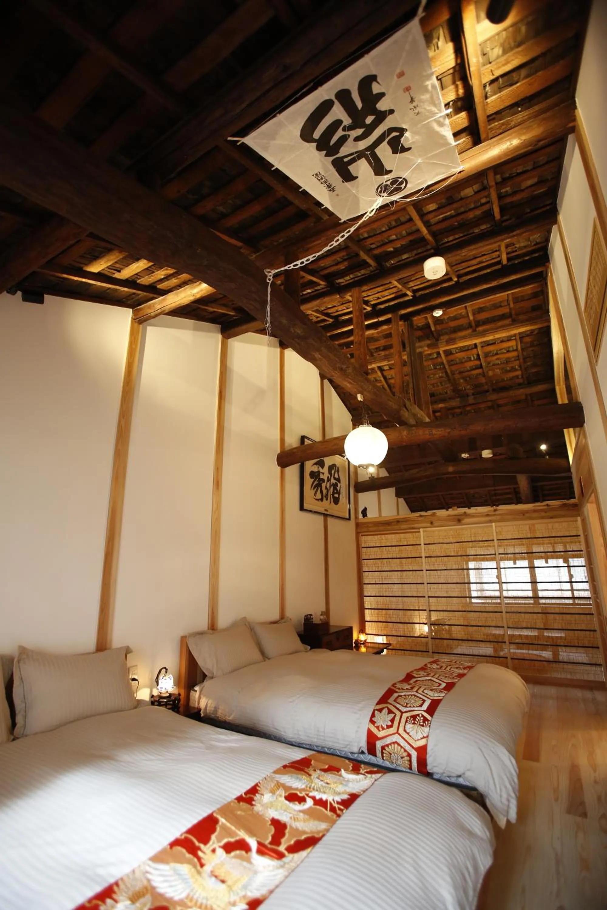 Bed in Yamagata Kyomachi Hatago Gojo Nishinotoin
