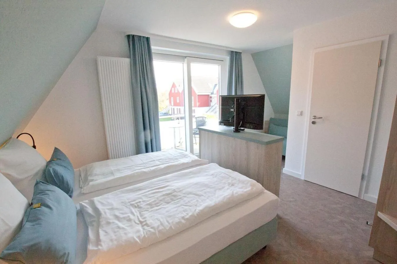 Photo of the whole room, Bed in Hotel Garni Goldener Anker