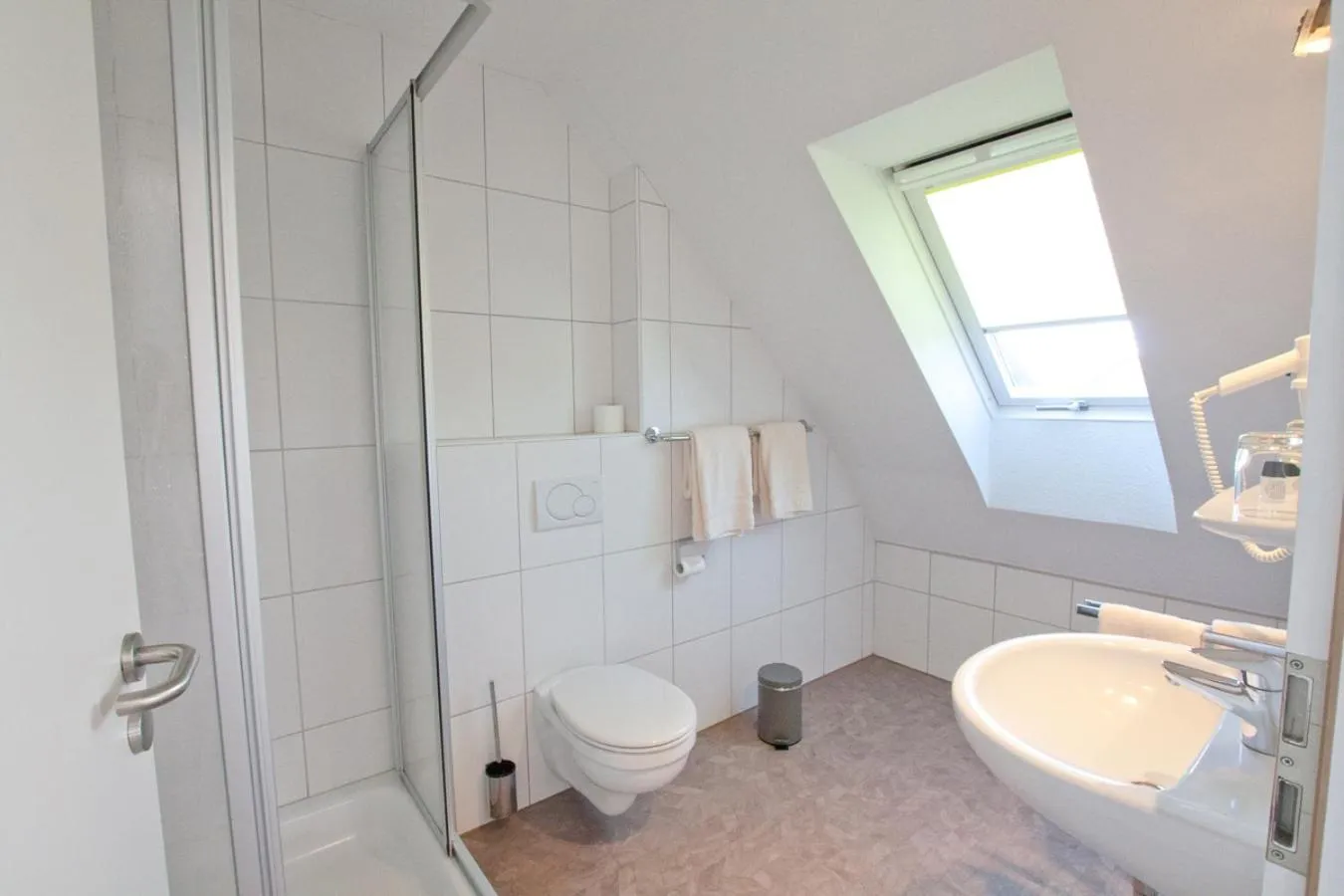 Bathroom in Hotel Garni Goldener Anker