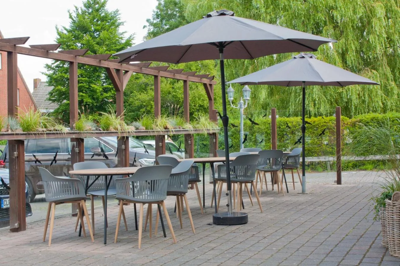 Balcony/Terrace in Hotel Garni Goldener Anker