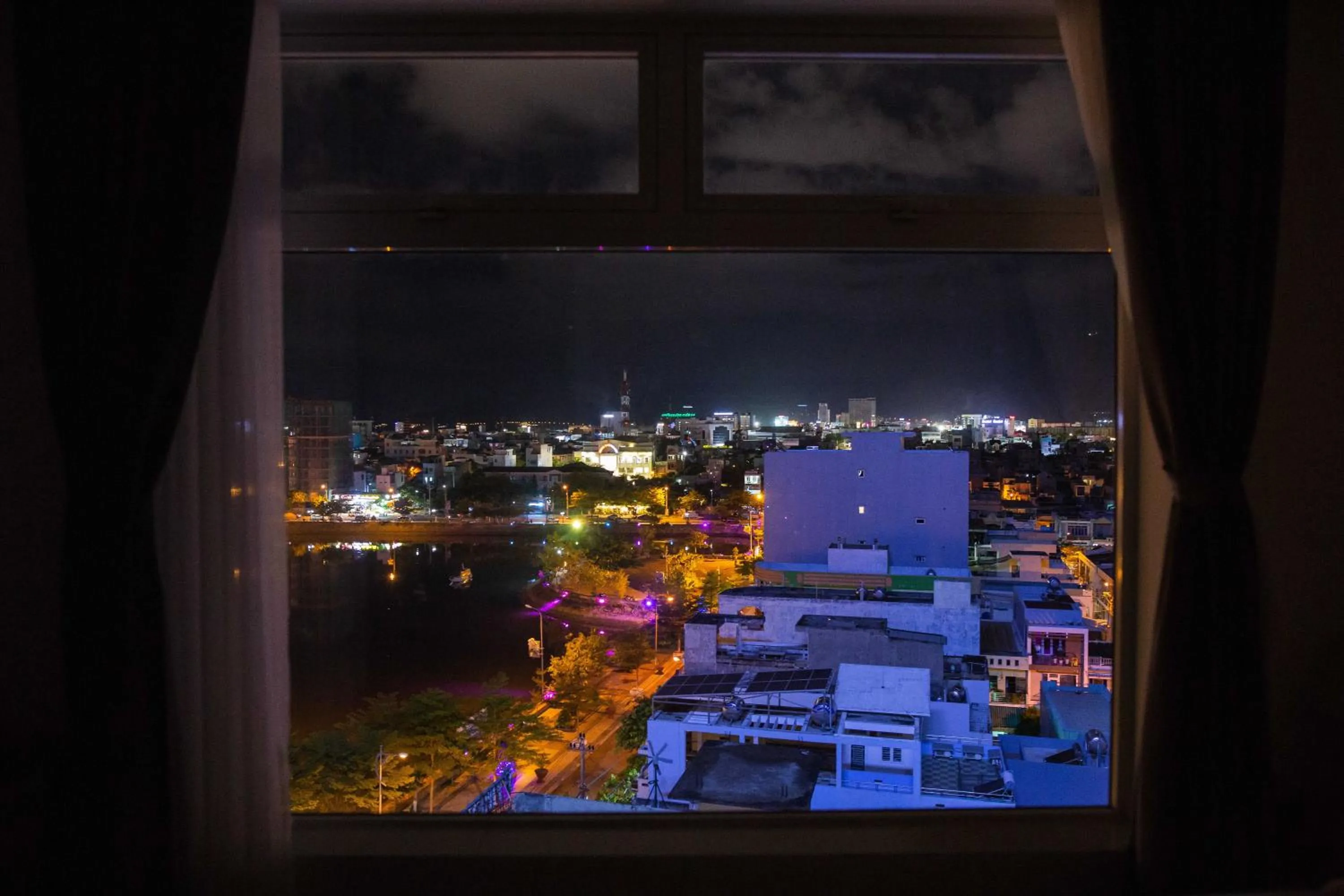 City view in Thanh Van Hotel Quy Nhon