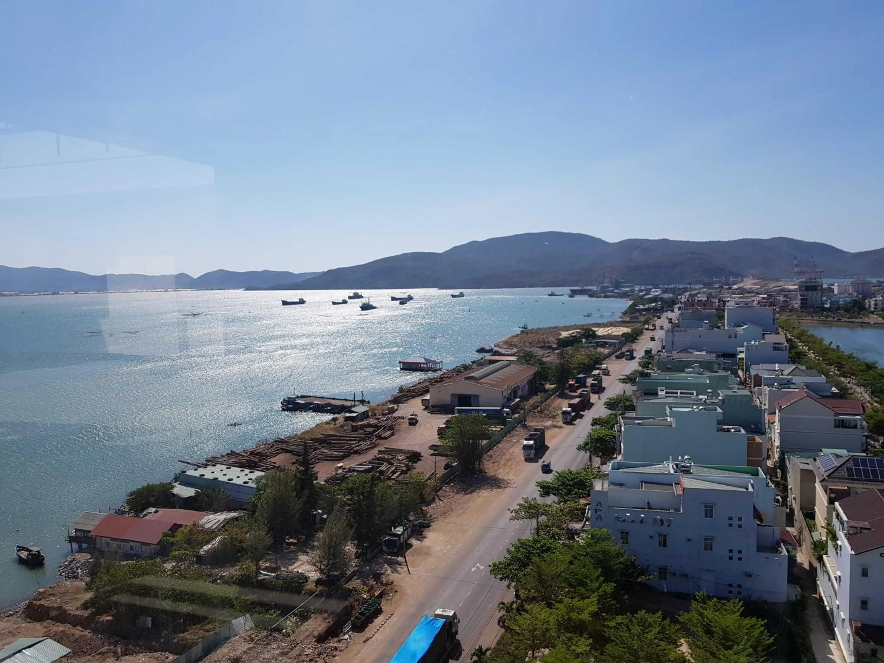 City view in Thanh Van Hotel Quy Nhon