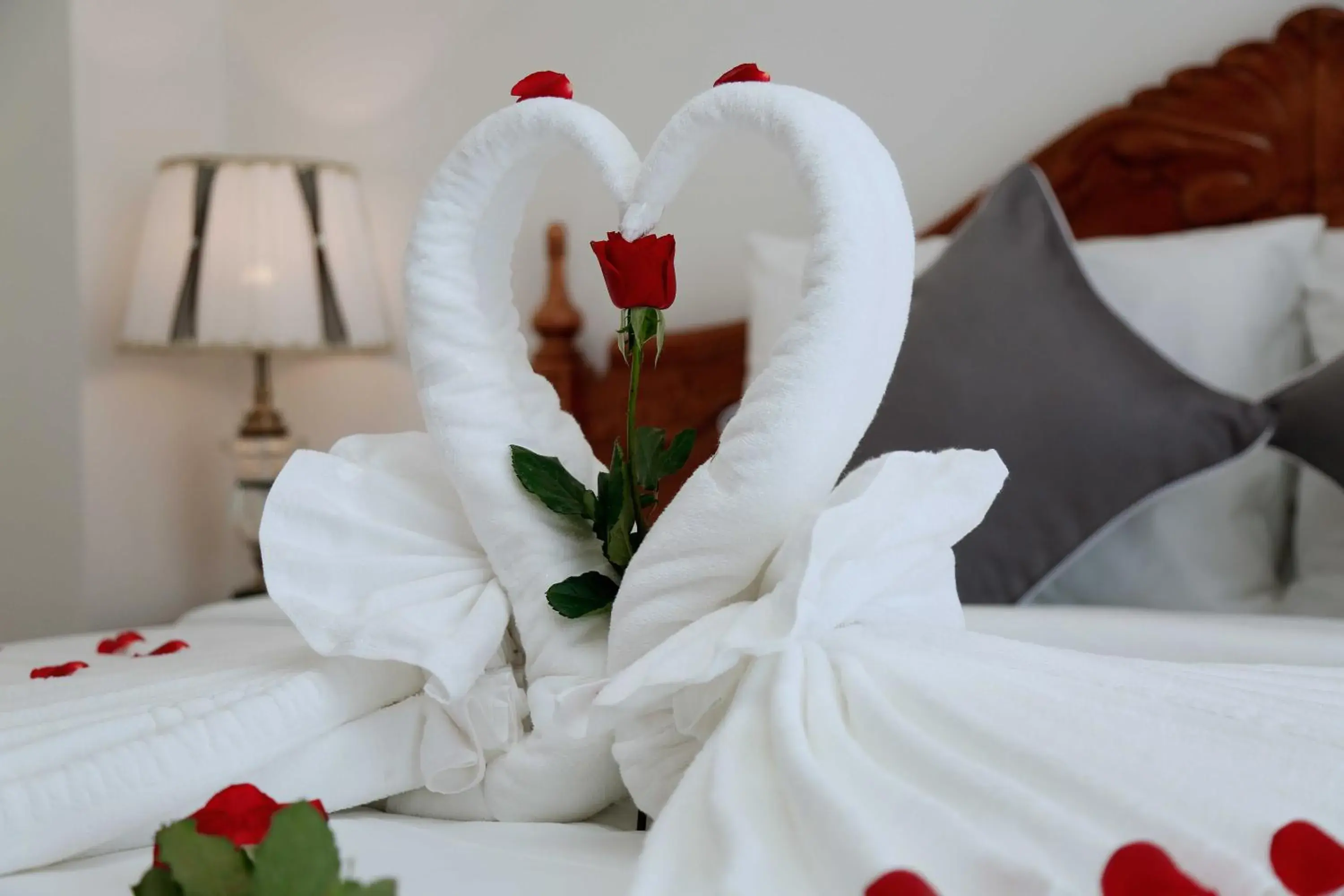 Decorative detail, Bed in Thanh Van Hotel Quy Nhon Decorative detail, Bed in Thanh Van Hotel Quy Nhon