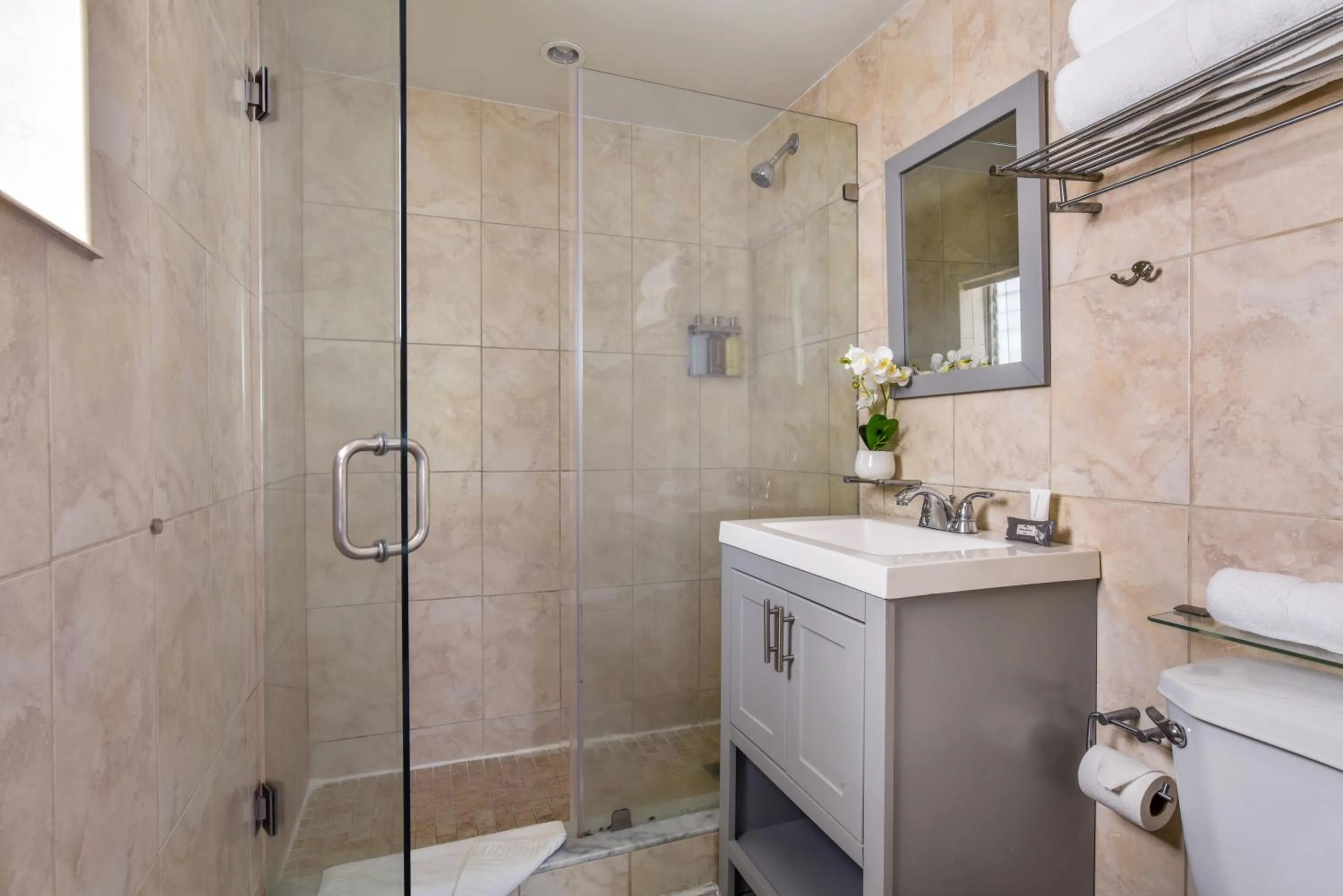 Shower in Beacon South Beach Hotel