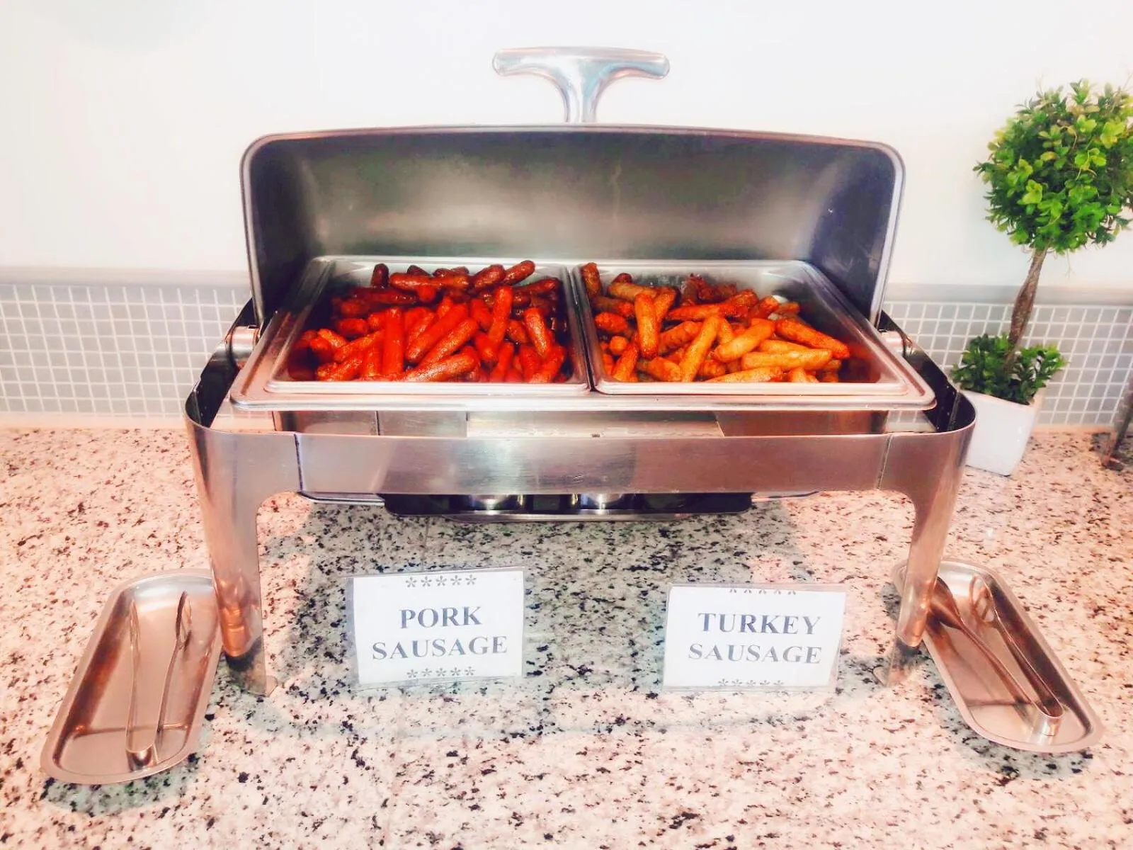 Buffet breakfast in Beacon South Beach Hotel