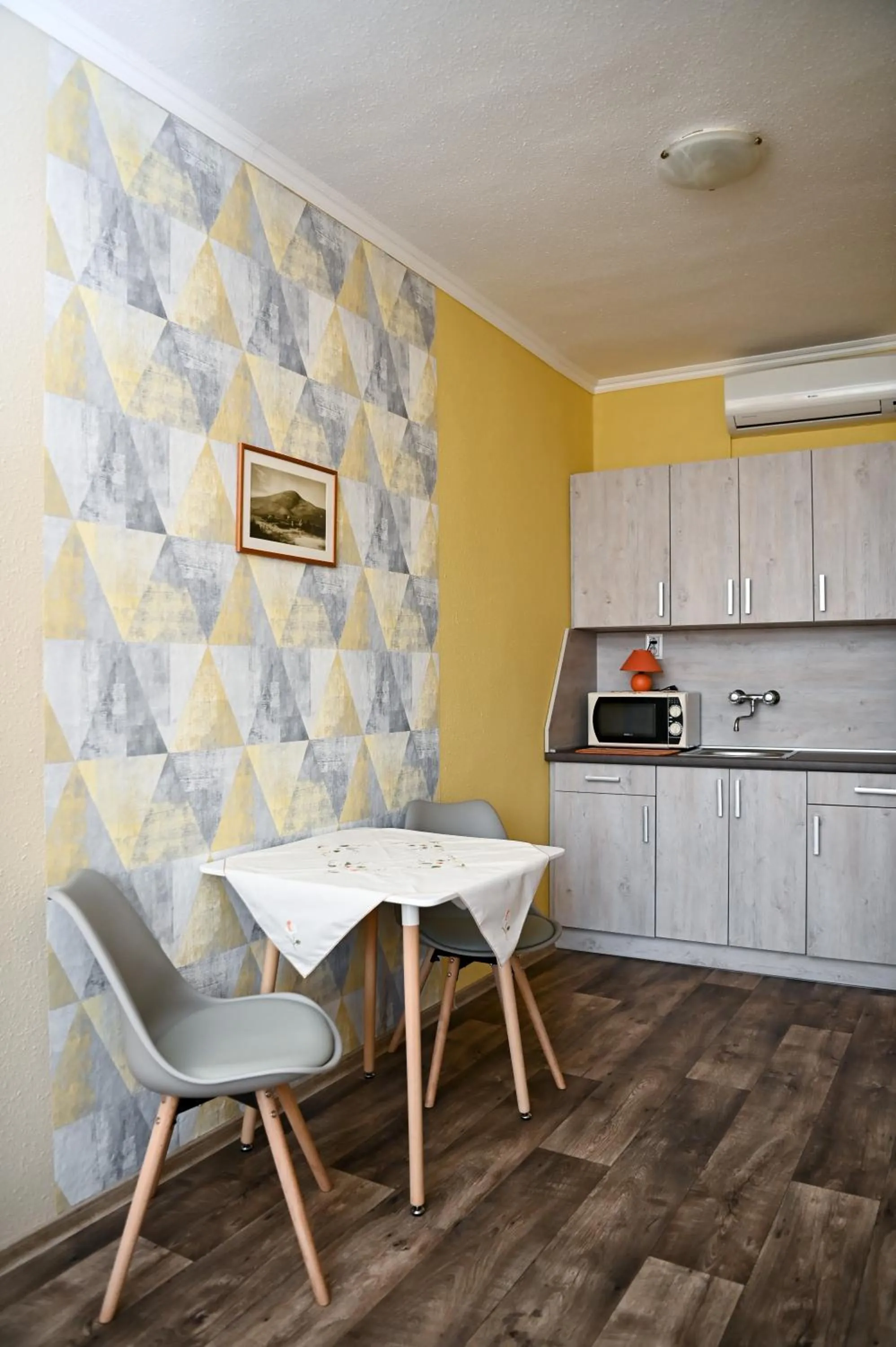 Dining area in Angéla Vendegház