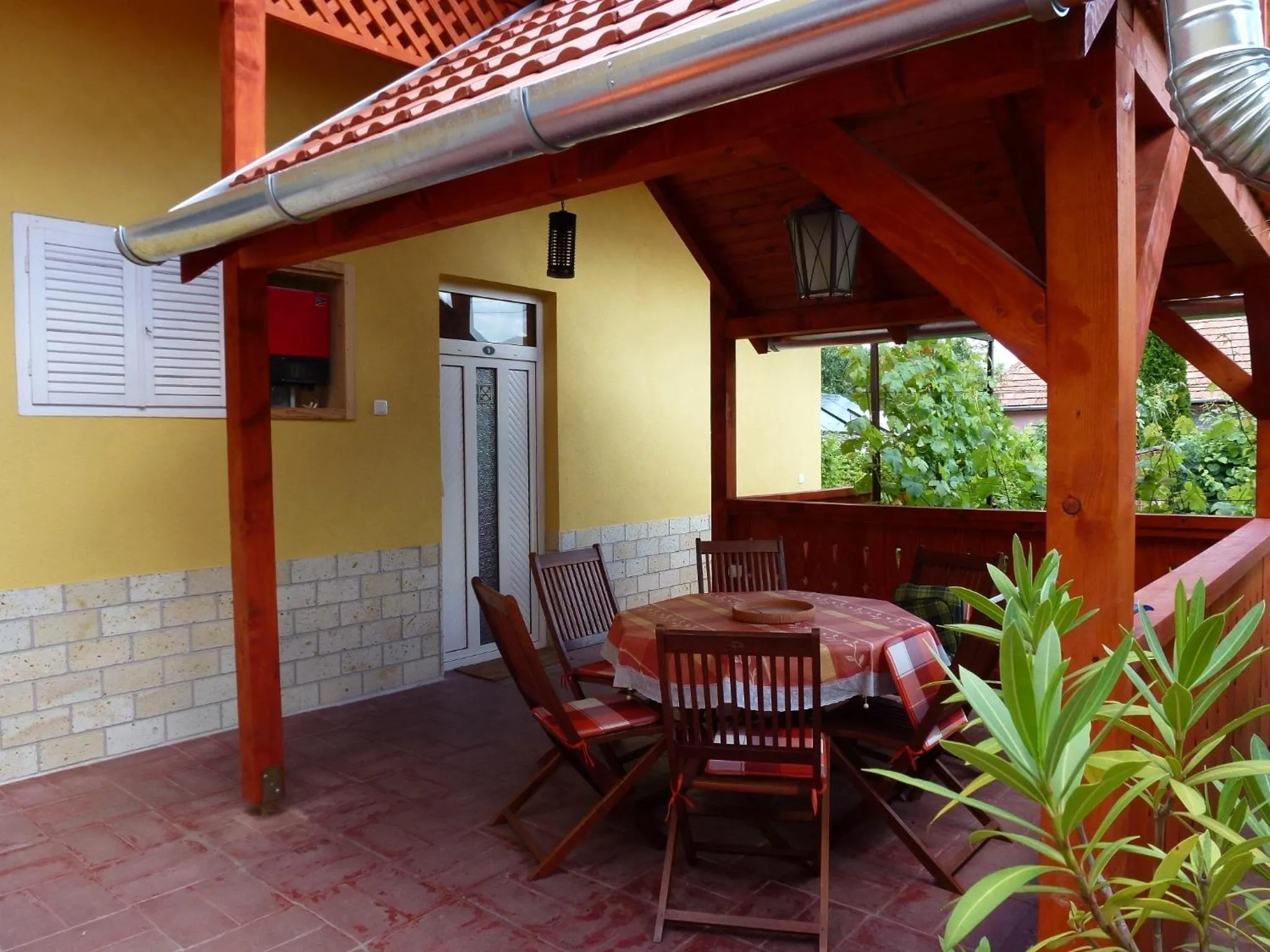 Balcony/Terrace in Angéla Vendegház