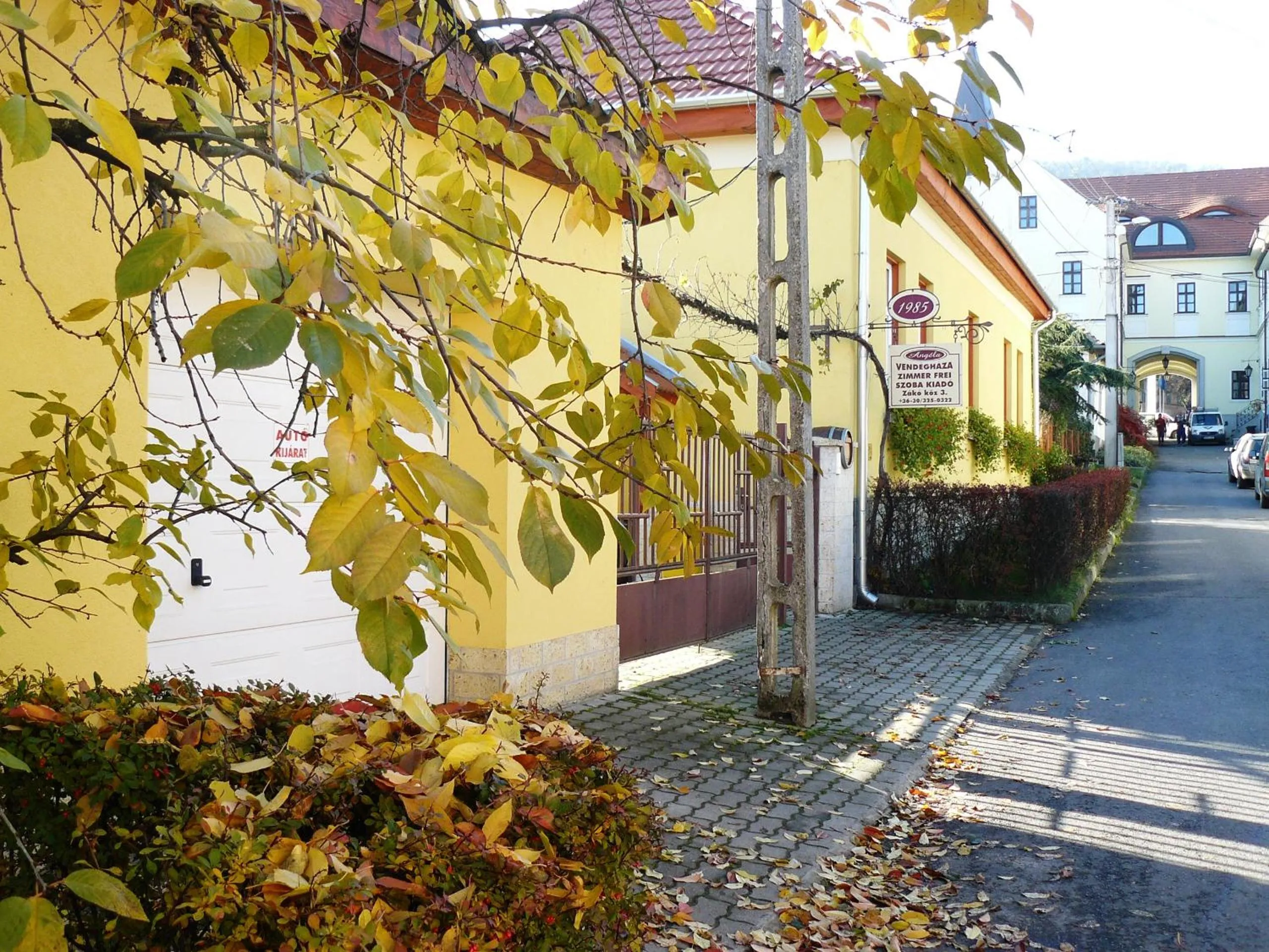 Street view in Angéla Vendegház