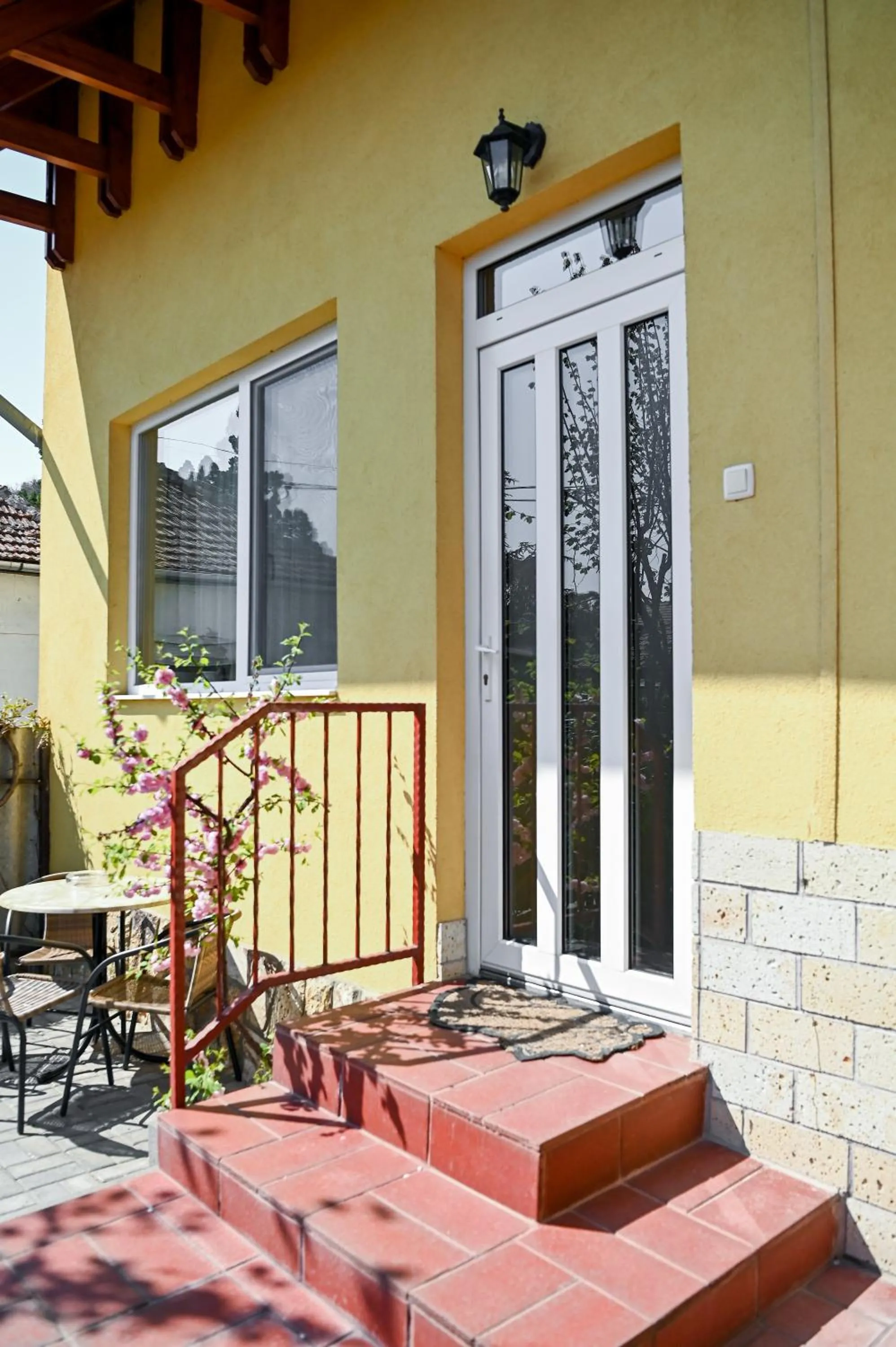 Balcony/Terrace in Angéla Vendegház