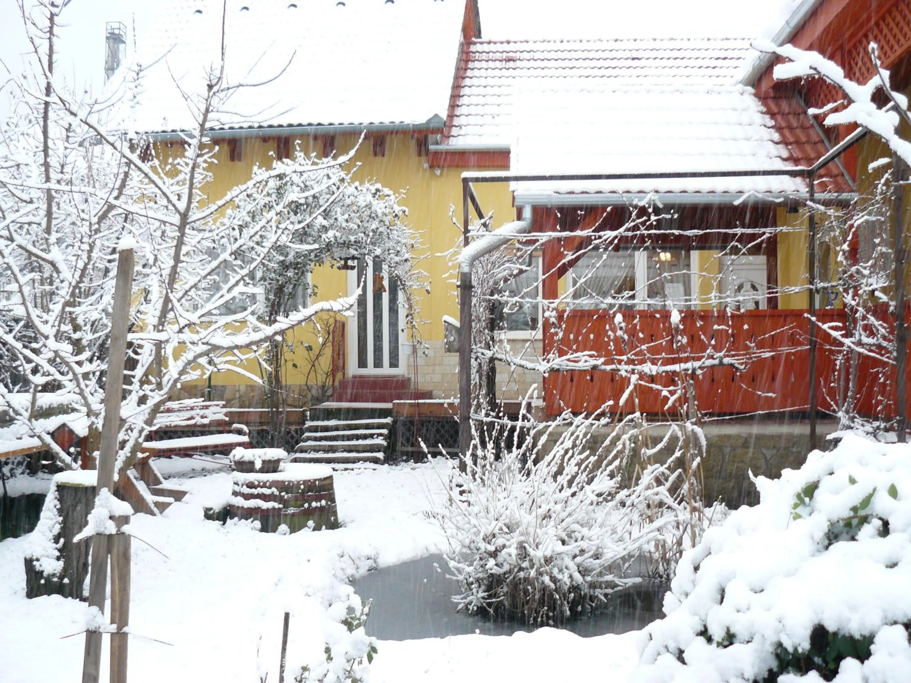 Winter in Angéla Vendegház