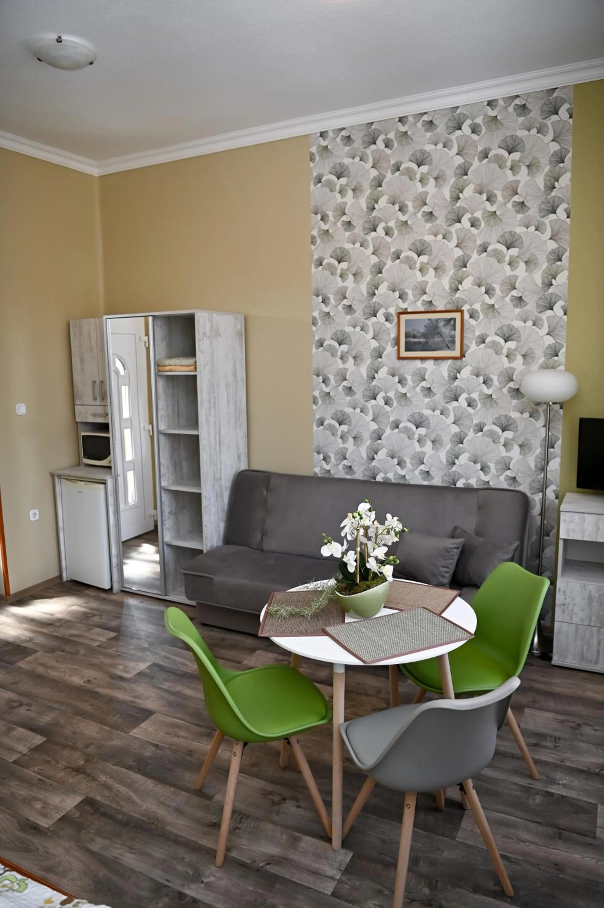 Dining area in Angéla Vendegház